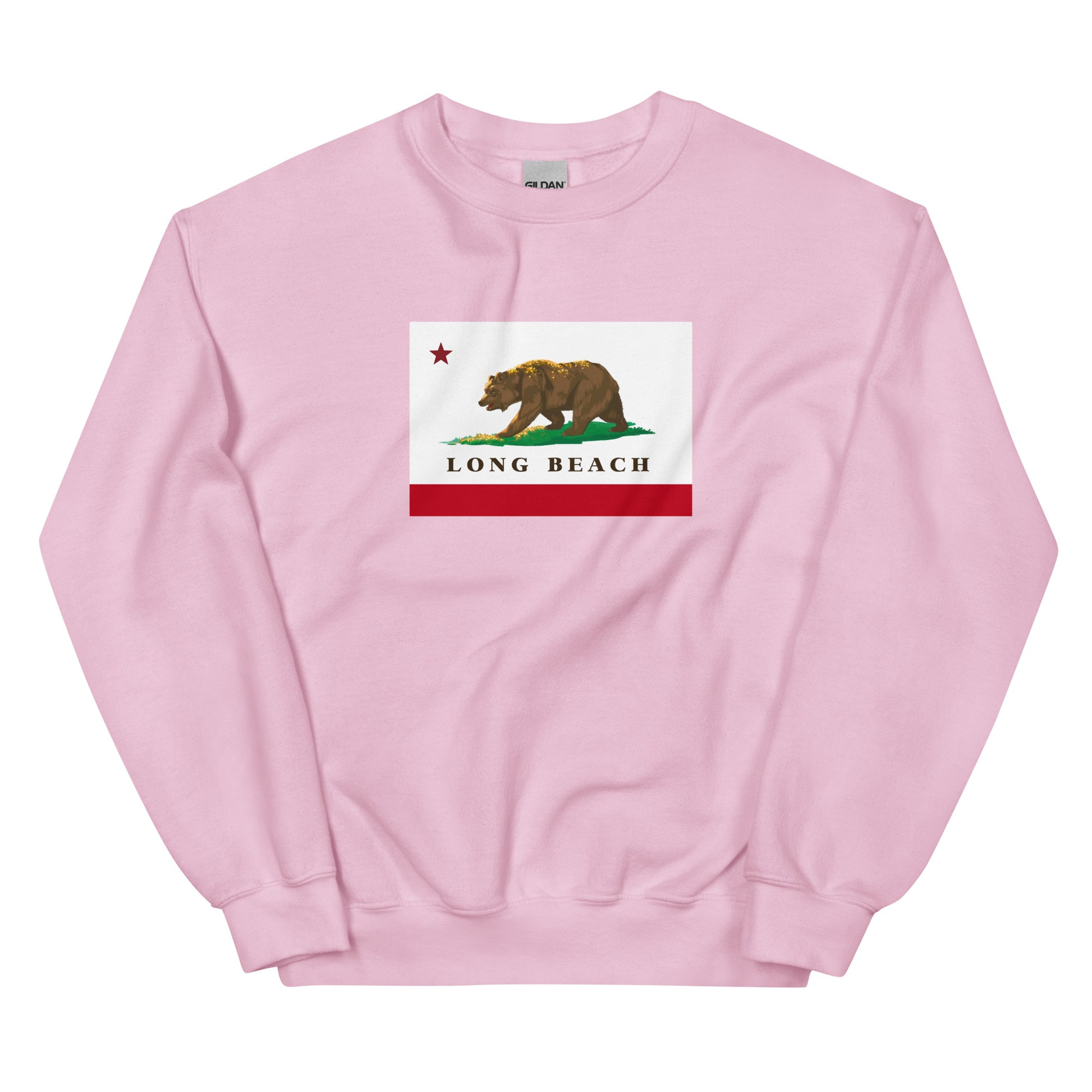 Long Beach CA Flag Sweatshirt - CAFlags