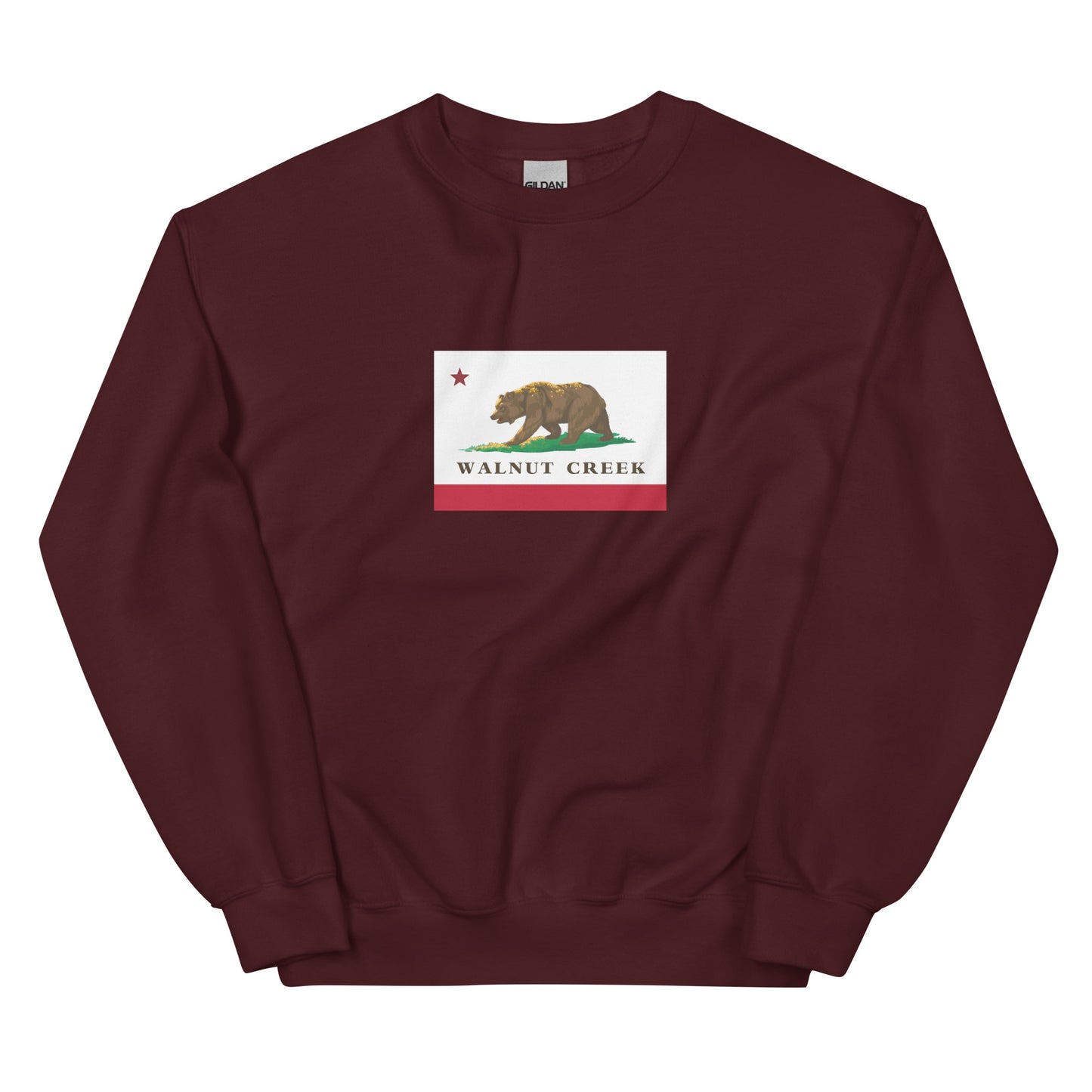 Maroon Walnut Creek Sweatshirt