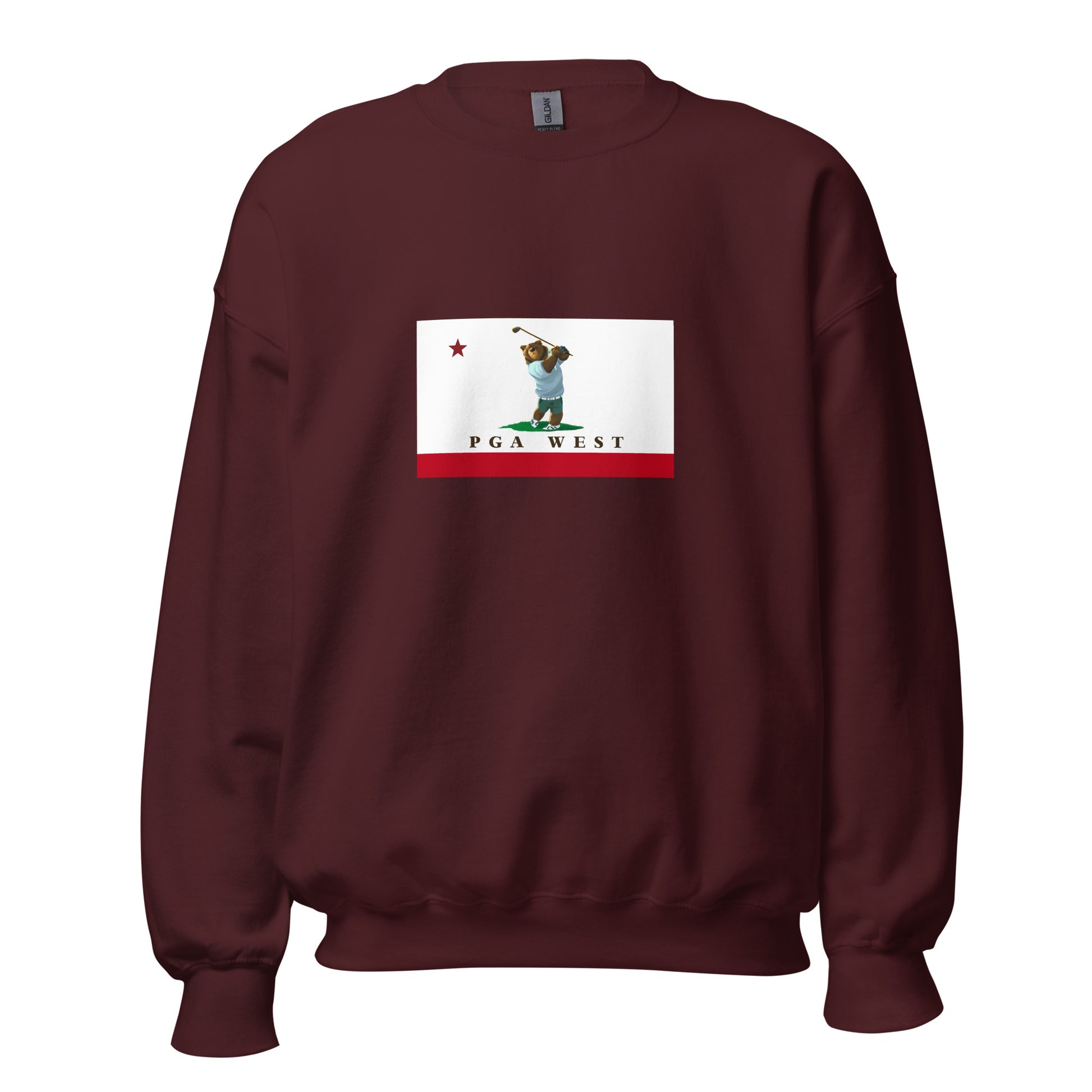 Maroon PGA West Sweatshirt