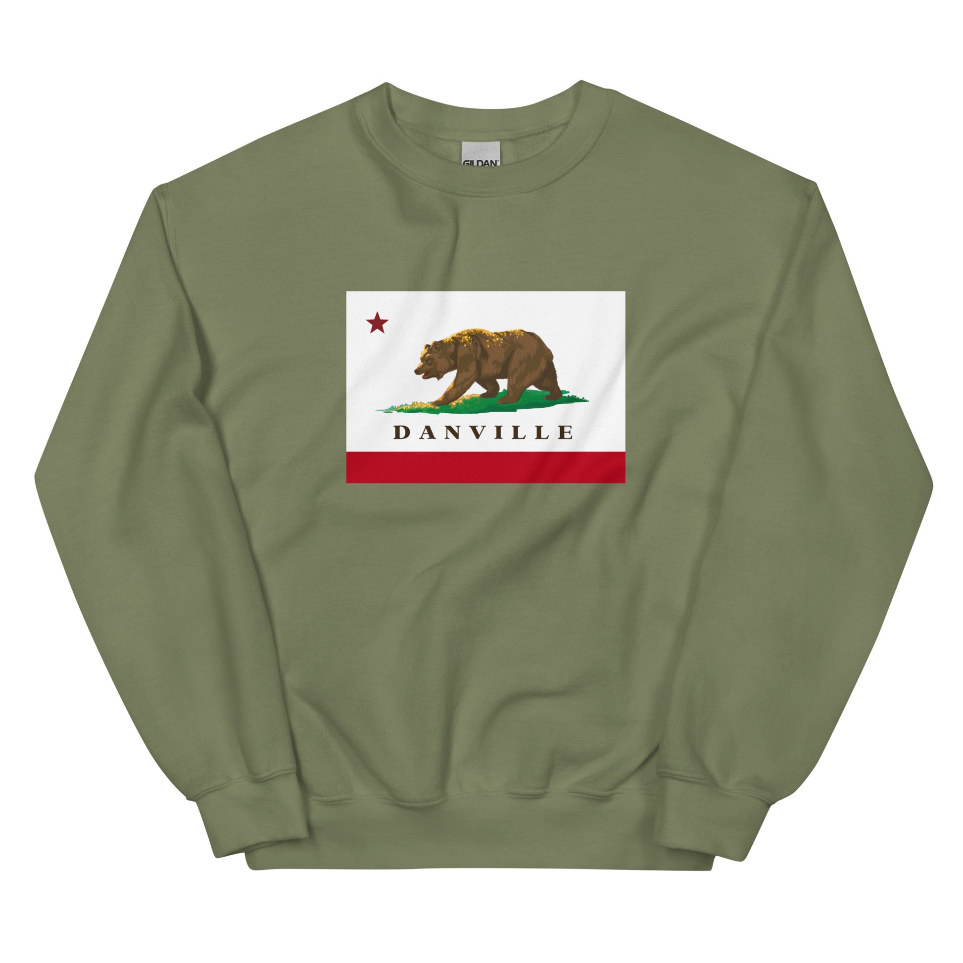 Danville CA Flag Sweatshirt - CAFlags