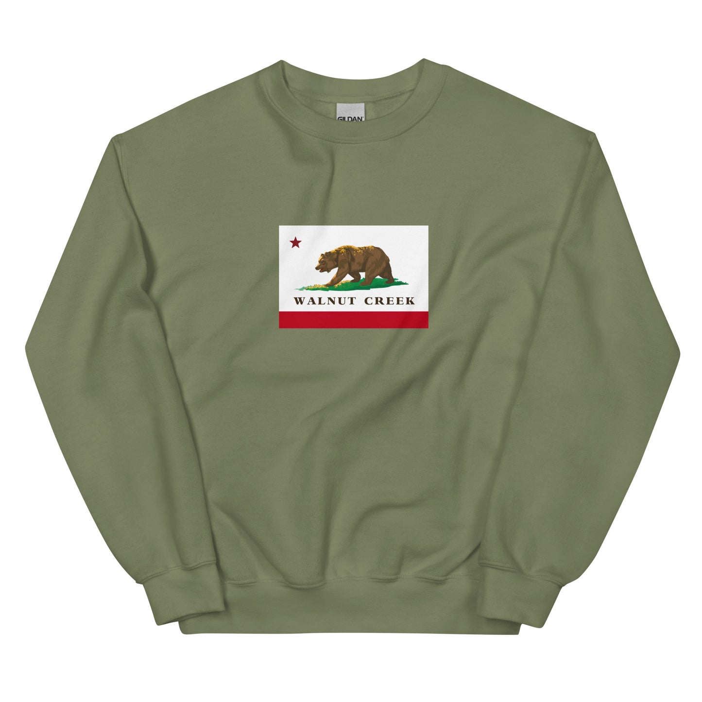 Military Green Walnut Creek Sweatshirt