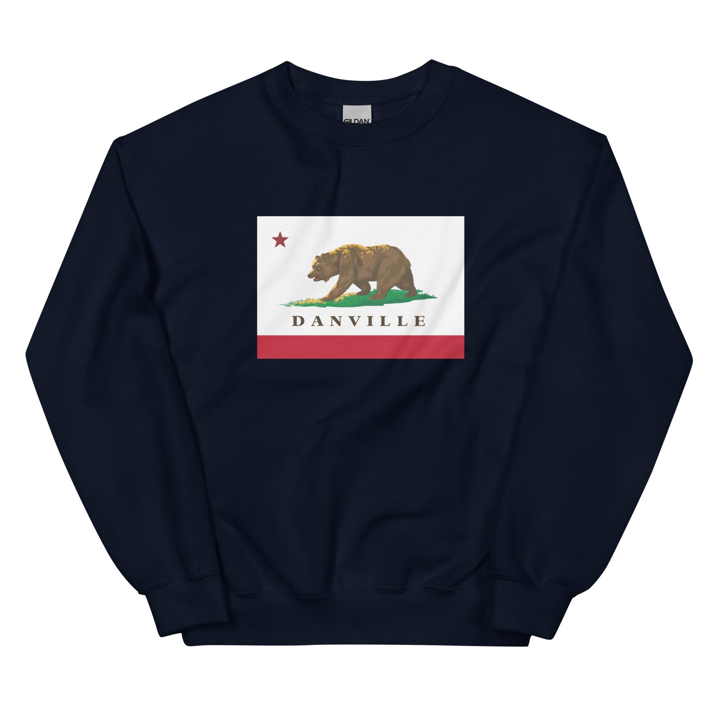 Danville CA Flag Sweatshirt - CAFlags