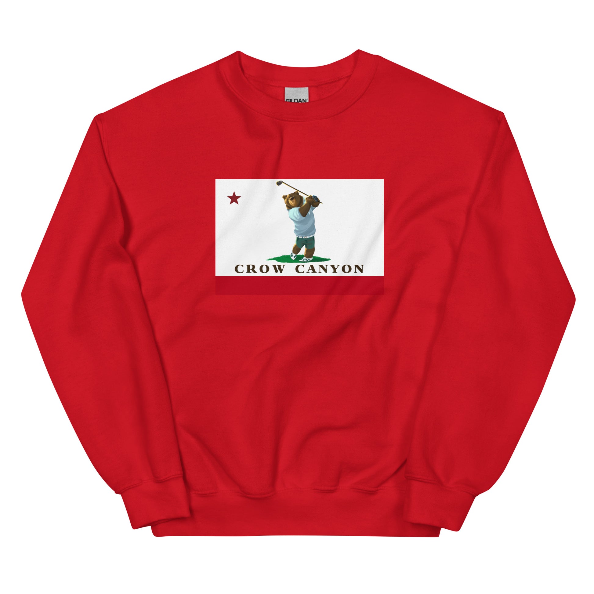 red Crow Canyon Golf Sweatshirt