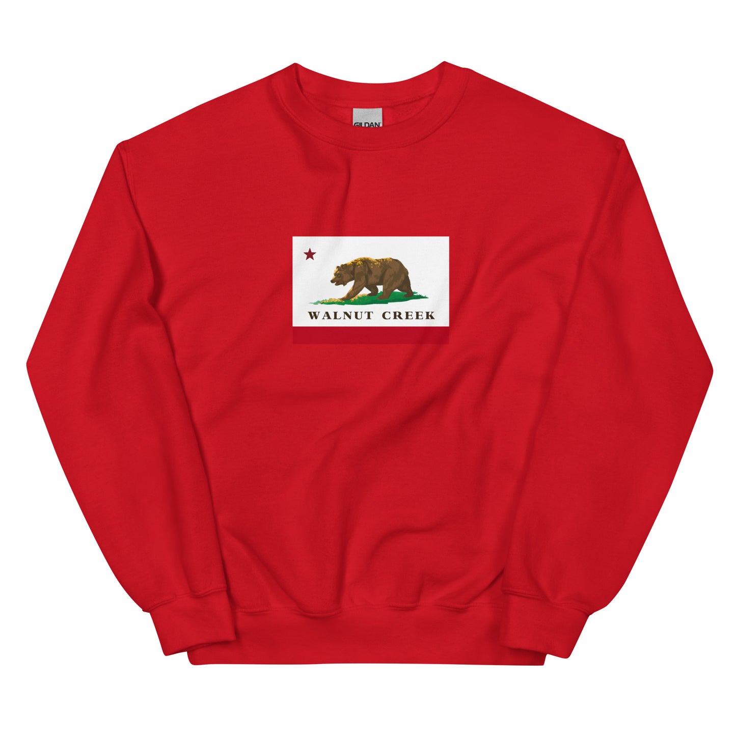 Red Walnut Creek CA Sweatshirt