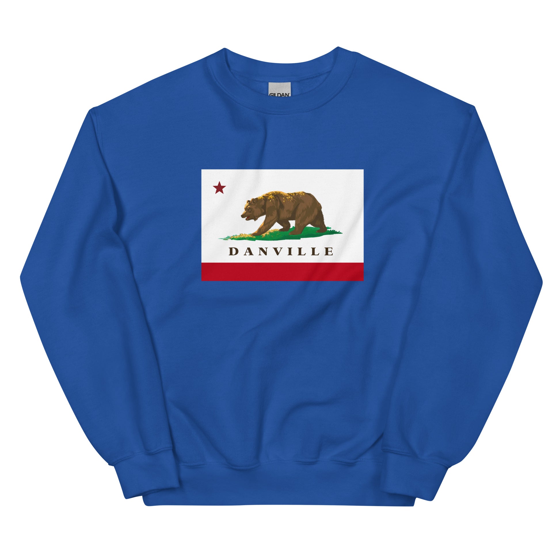 Danville CA Flag Sweatshirt - CAFlags