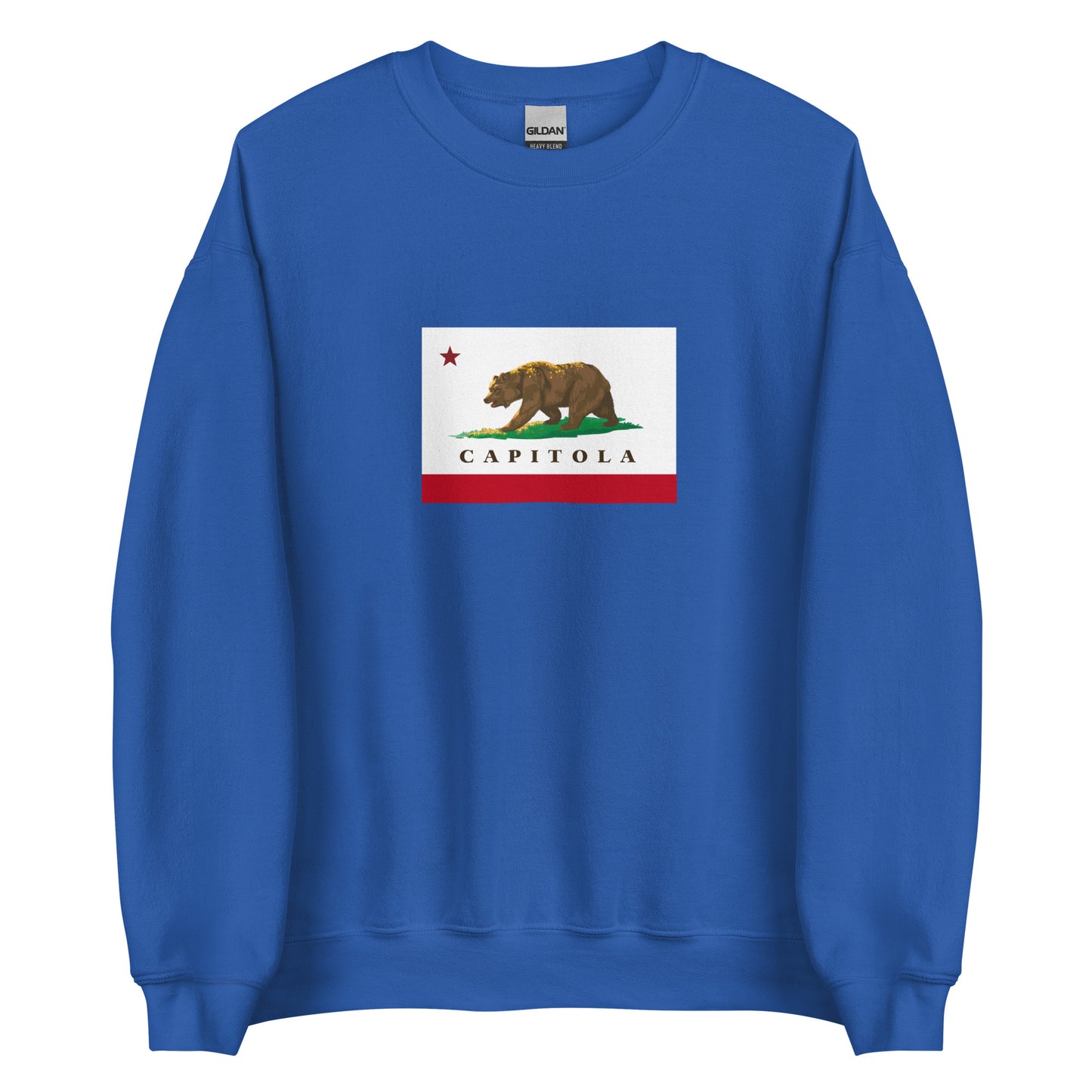 Royal Blue Capitola CA Sweatshirt