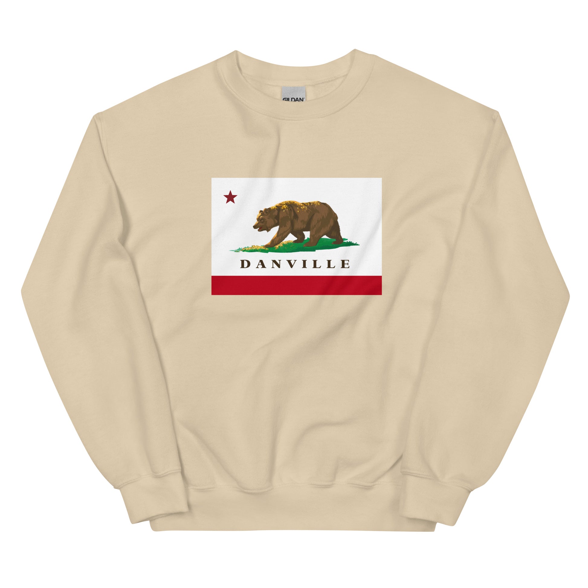 Danville CA Flag Sweatshirt - CAFlags