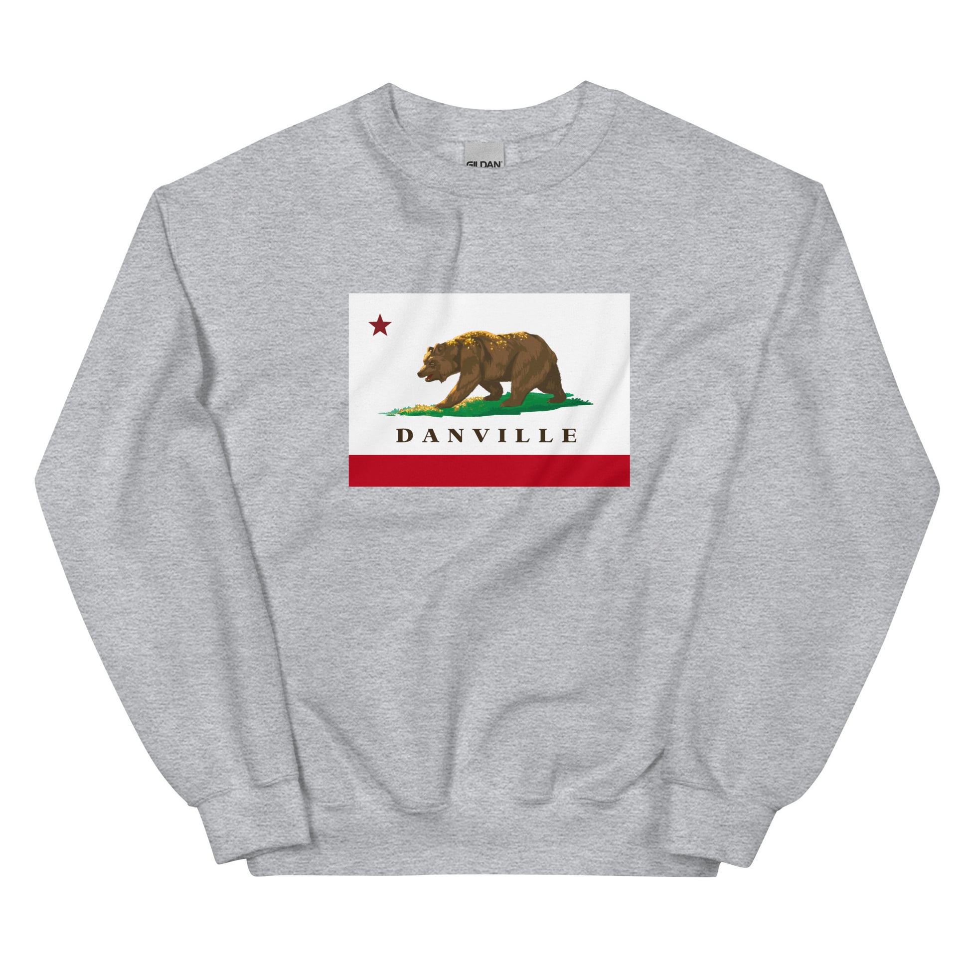 Danville CA Flag Sweatshirt - CAFlags