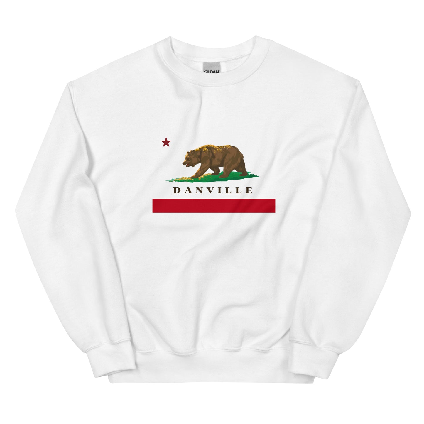 Danville CA Flag Sweatshirt - CAFlags