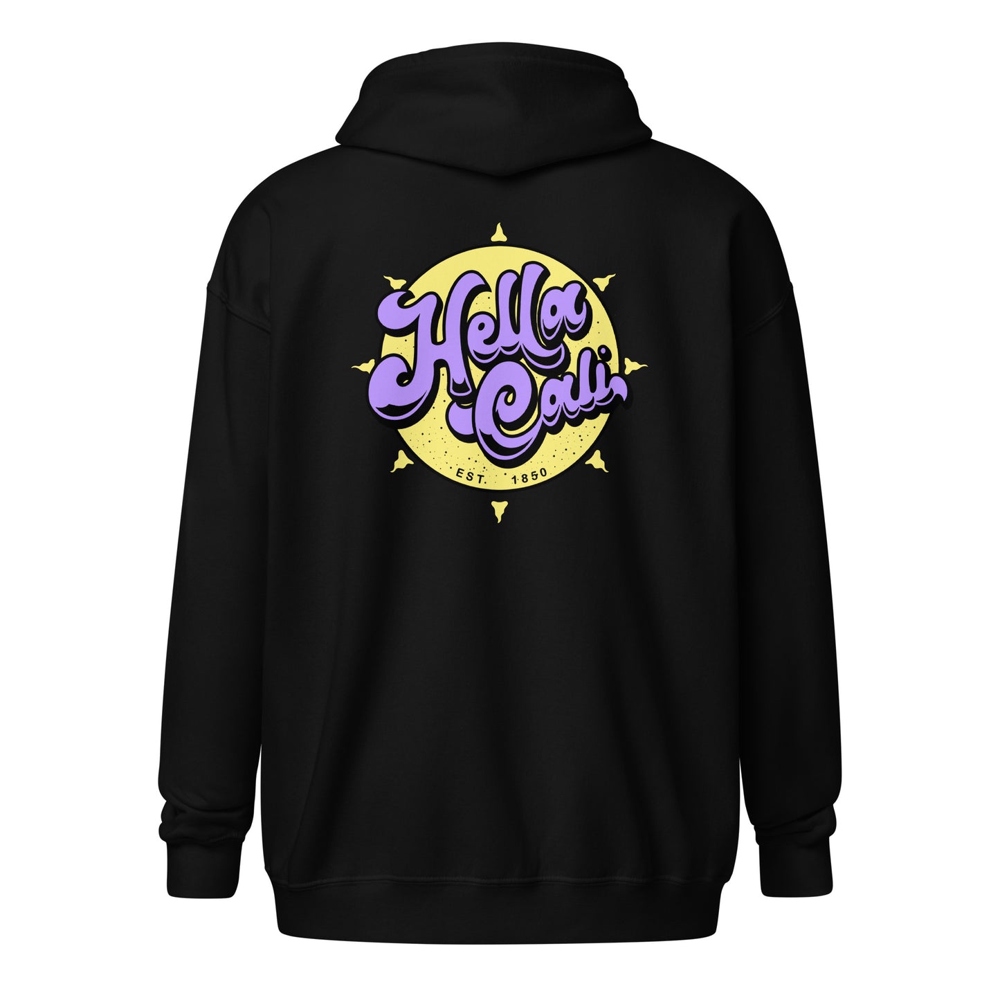 Hella Cali zip hoodie