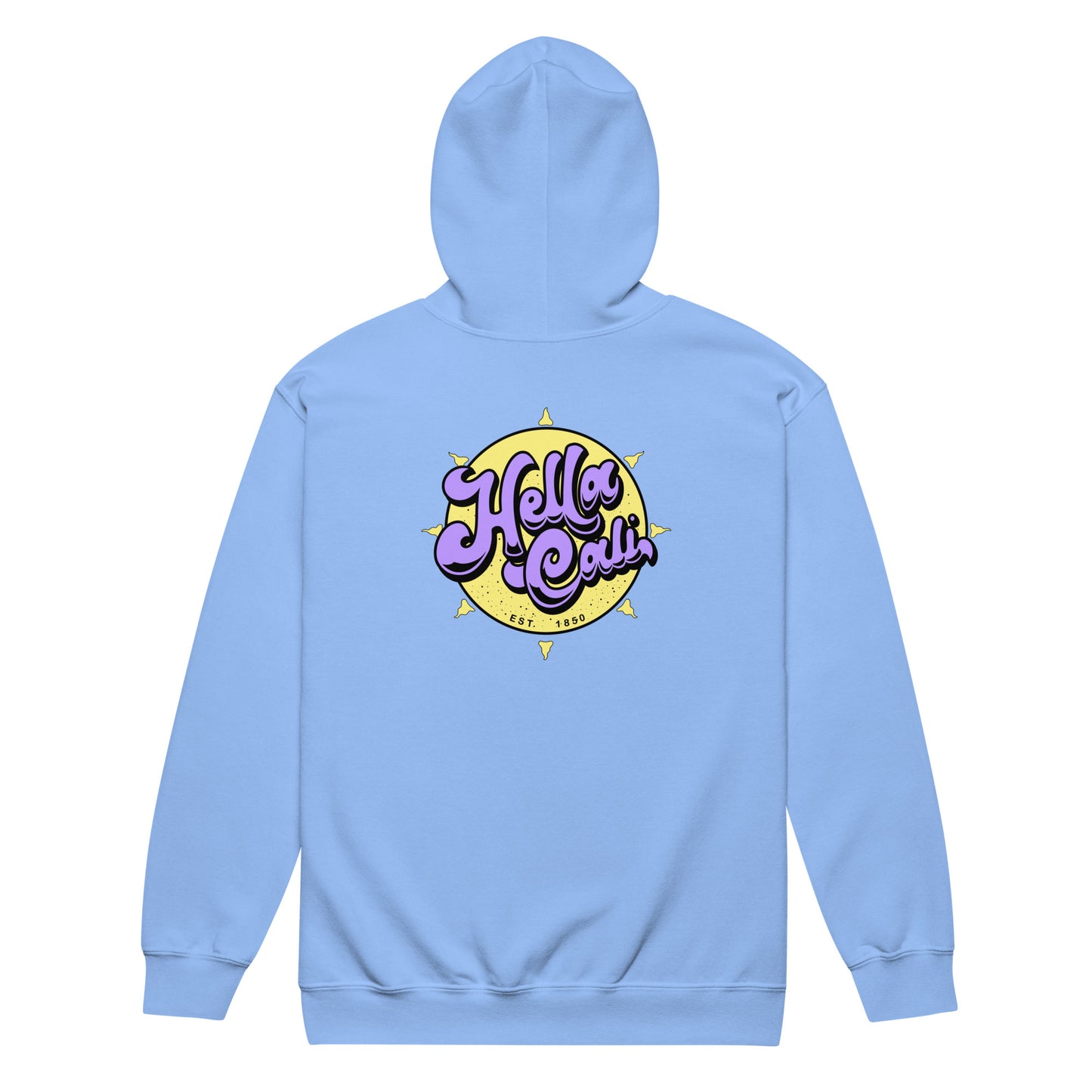 Hella Cali zip hoodie