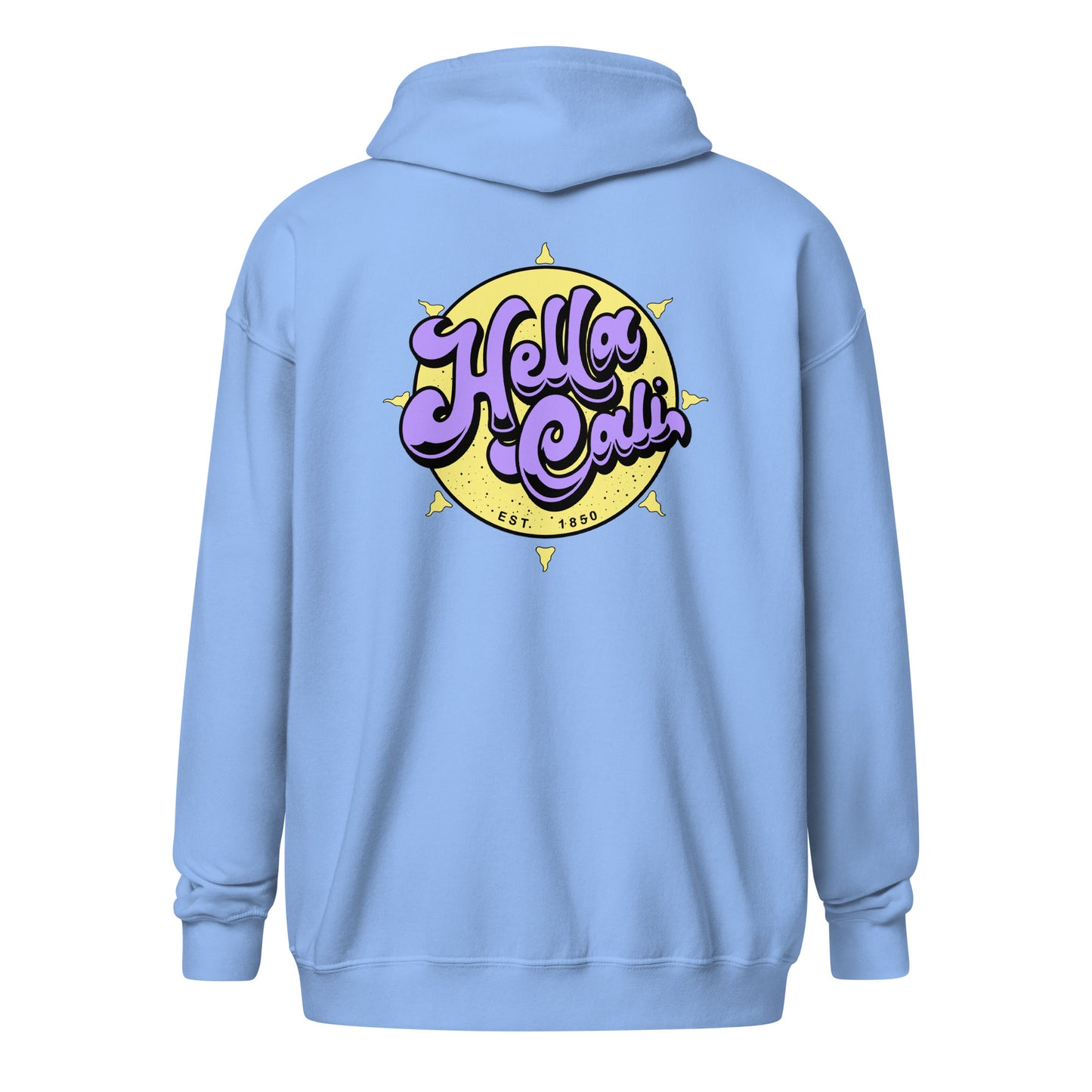 Hella Cali zip hoodie