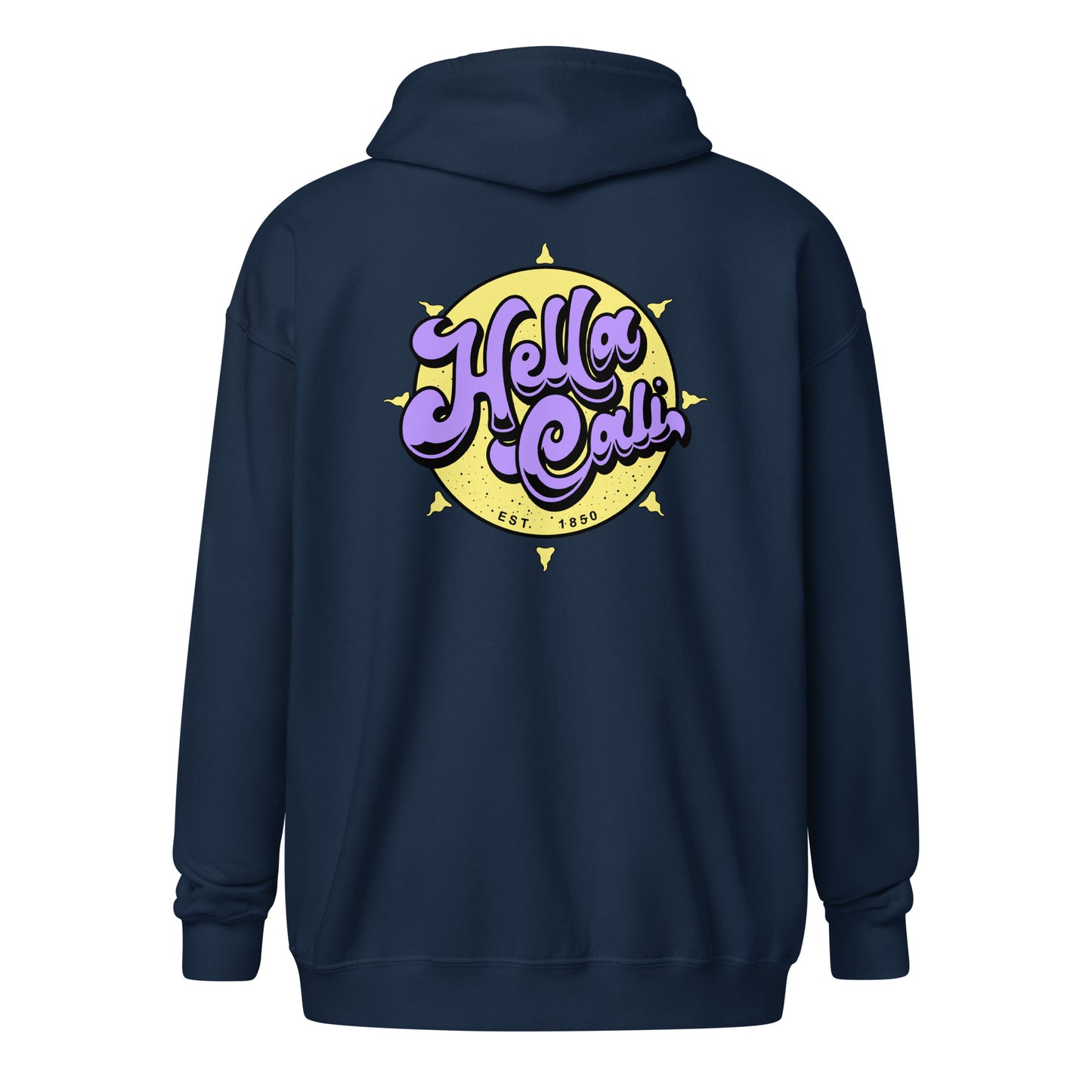 Hella Cali zip hoodie