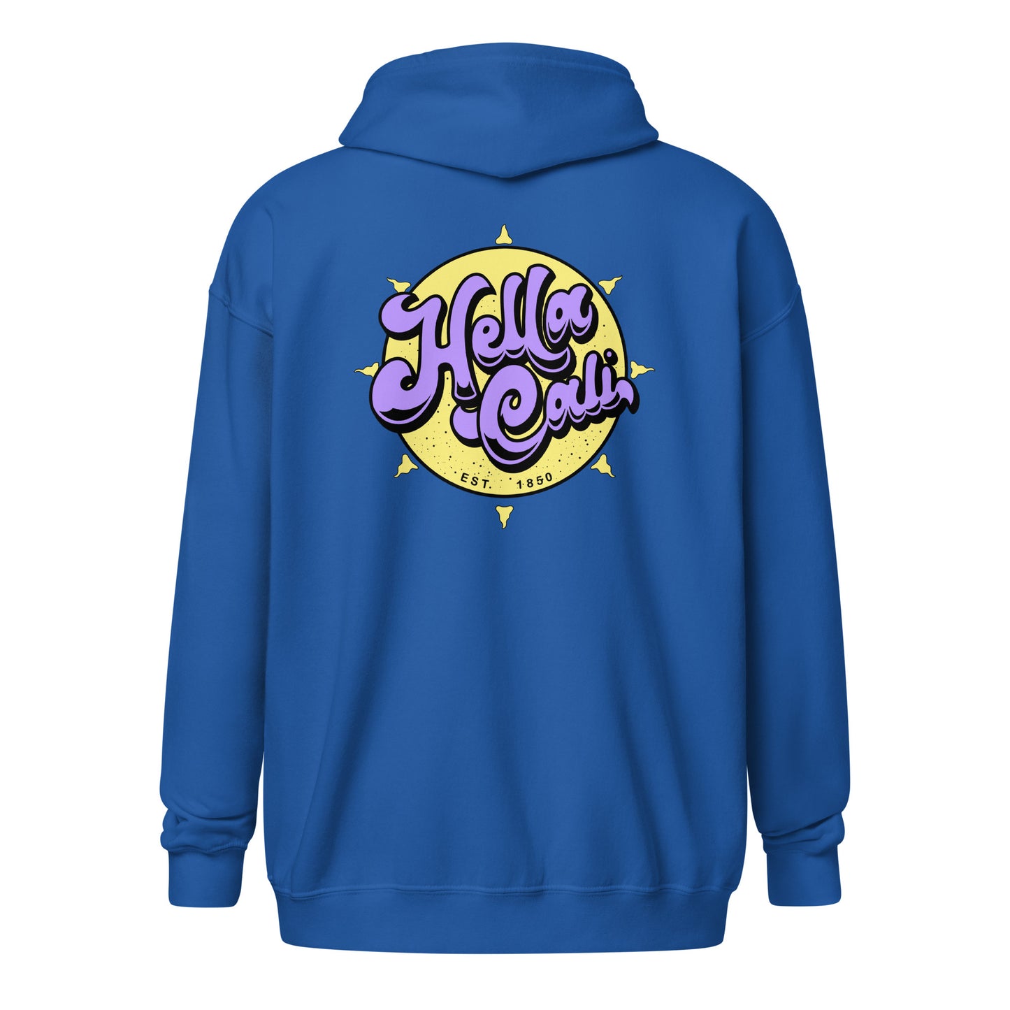 Hella Cali zip hoodie