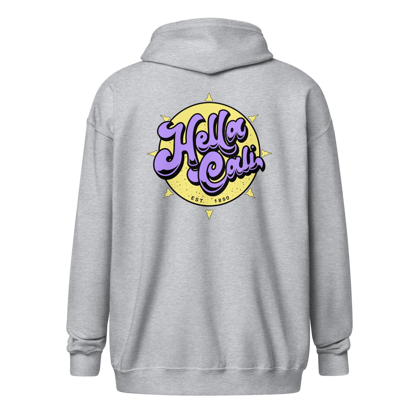 Hella Cali zip hoodie