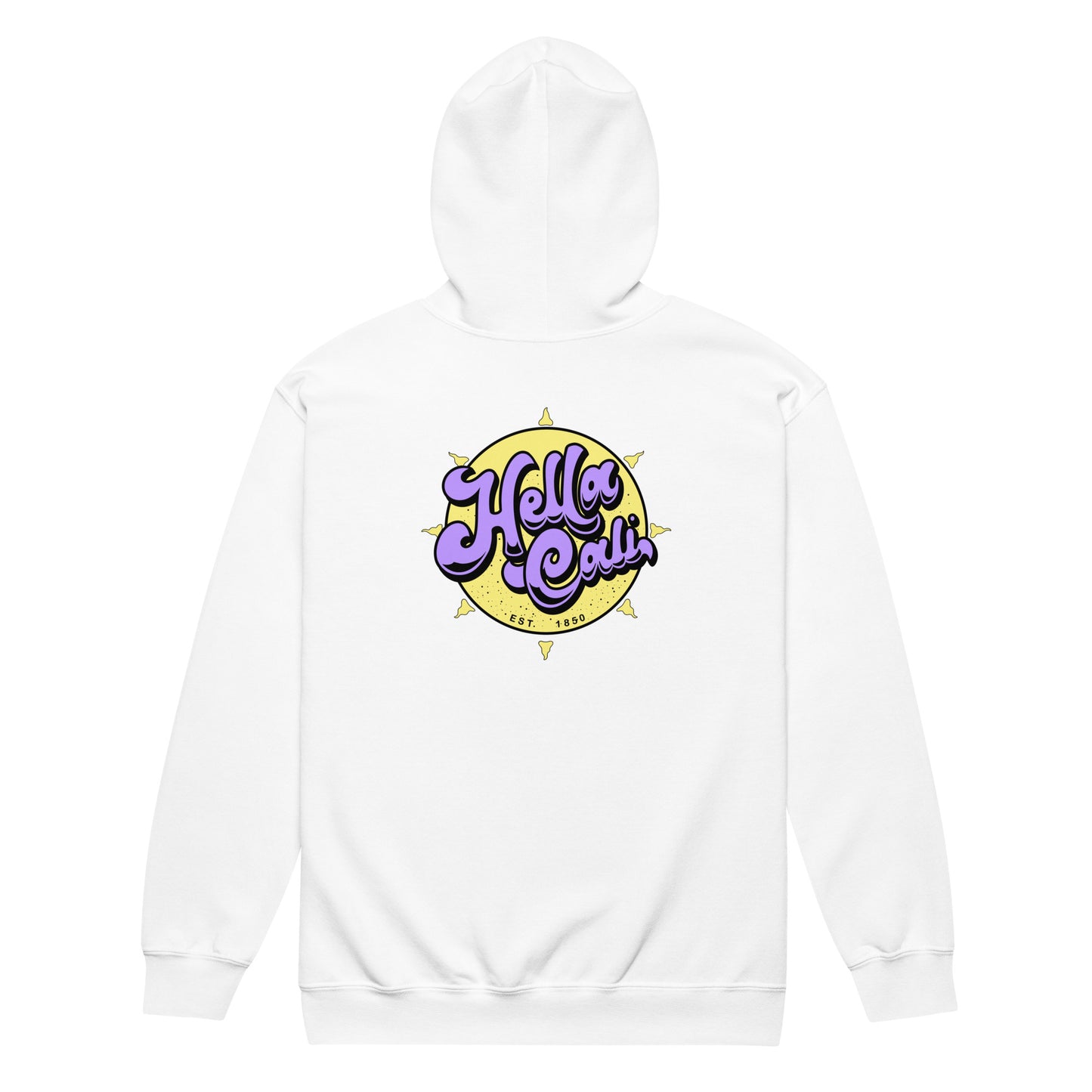 Hella Cali zip hoodie