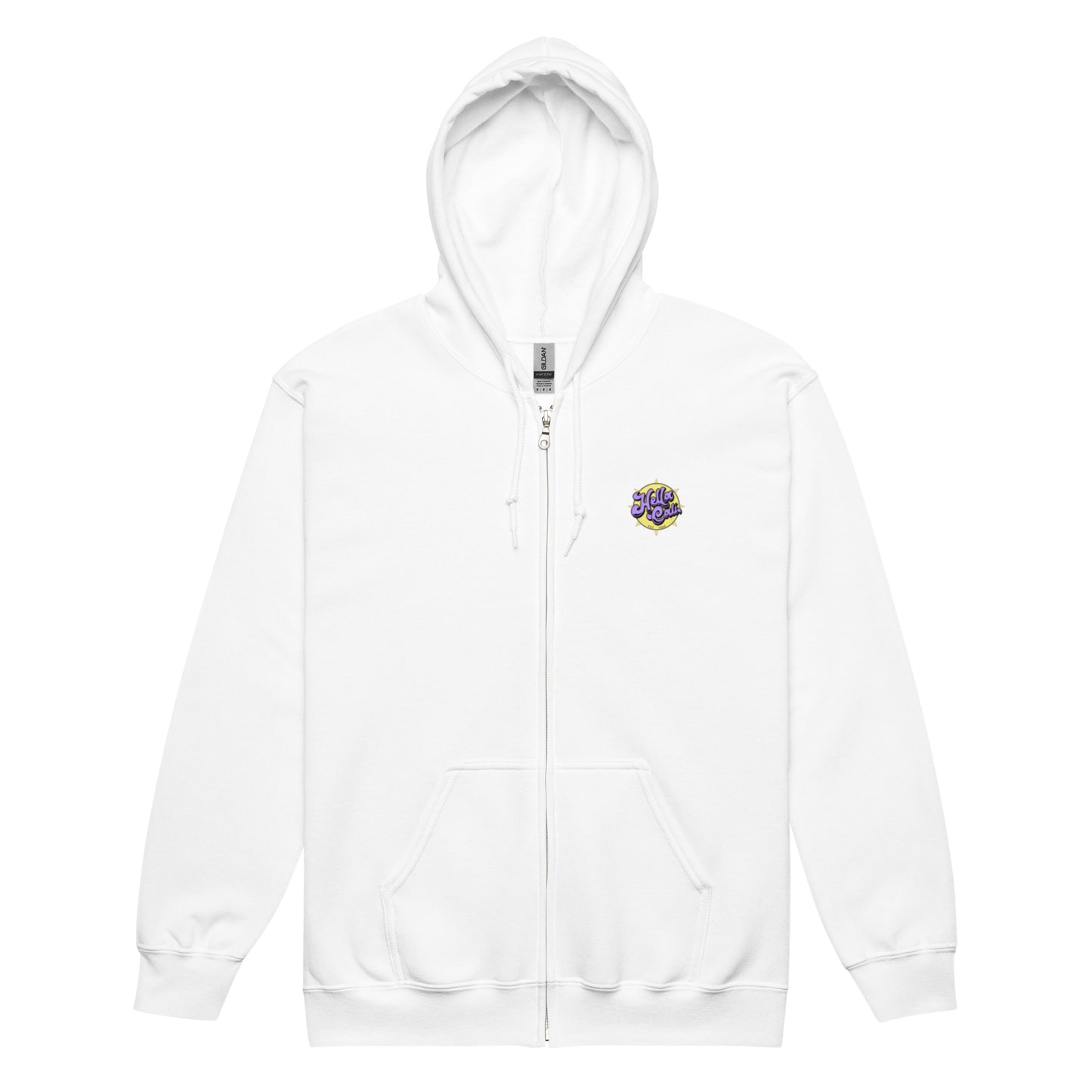 Hella Cali zip hoodie