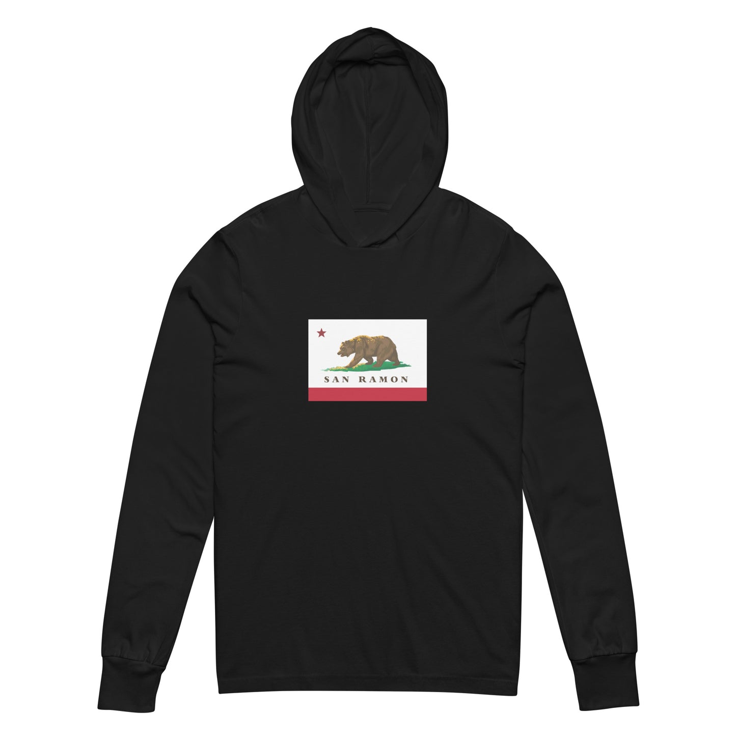 San Ramon CA Hooded long-sleeve tee