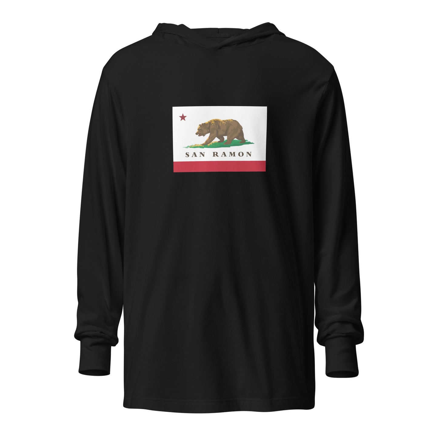 San Ramon CA Hooded long-sleeve tee