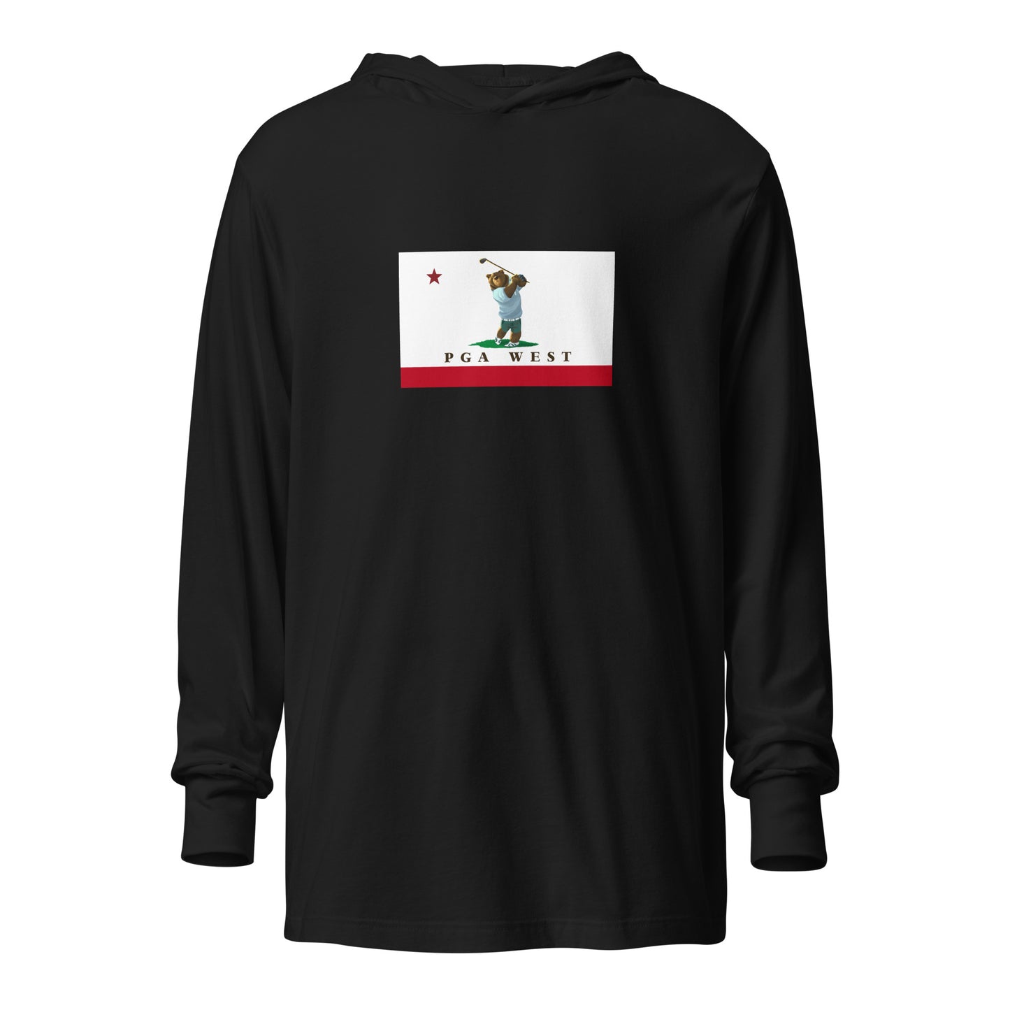 PGA West Hooded long-sleeve tee