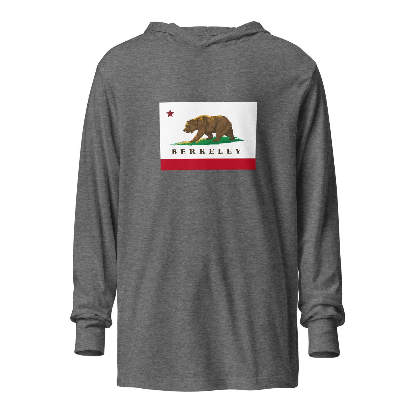 Berkeley CA Hooded long-sleeve tee - CAFlags