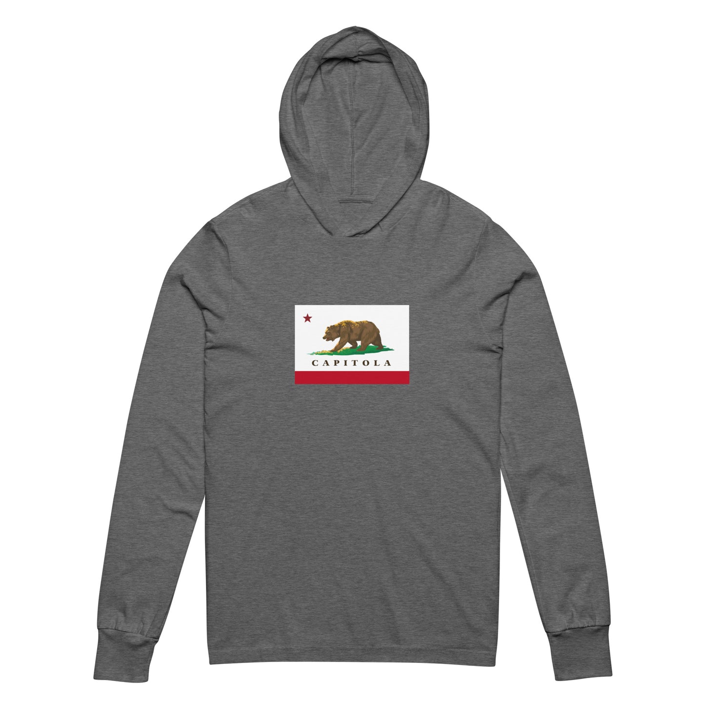 Capitola Hooded long-sleeve tee