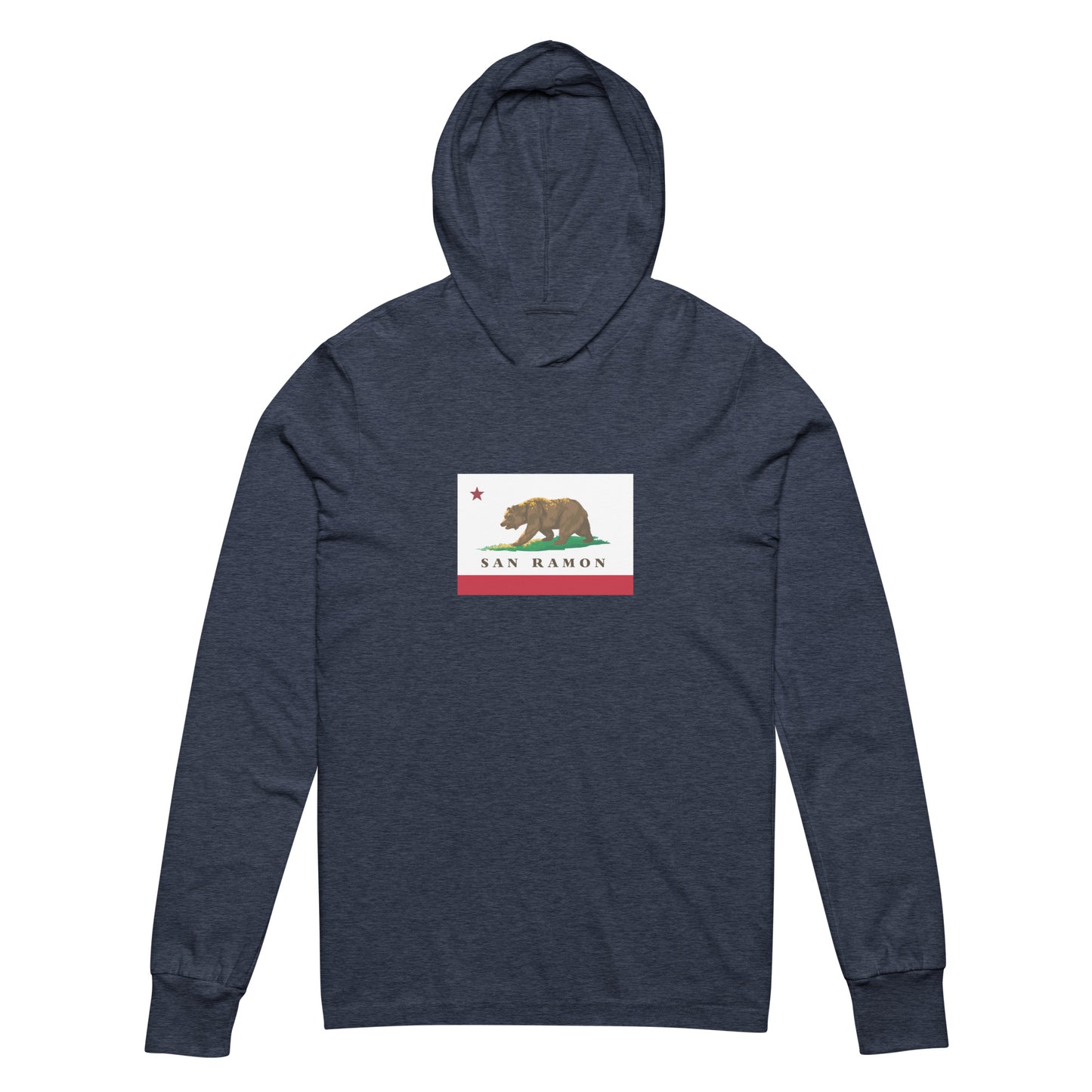 San Ramon CA Hooded long-sleeve tee