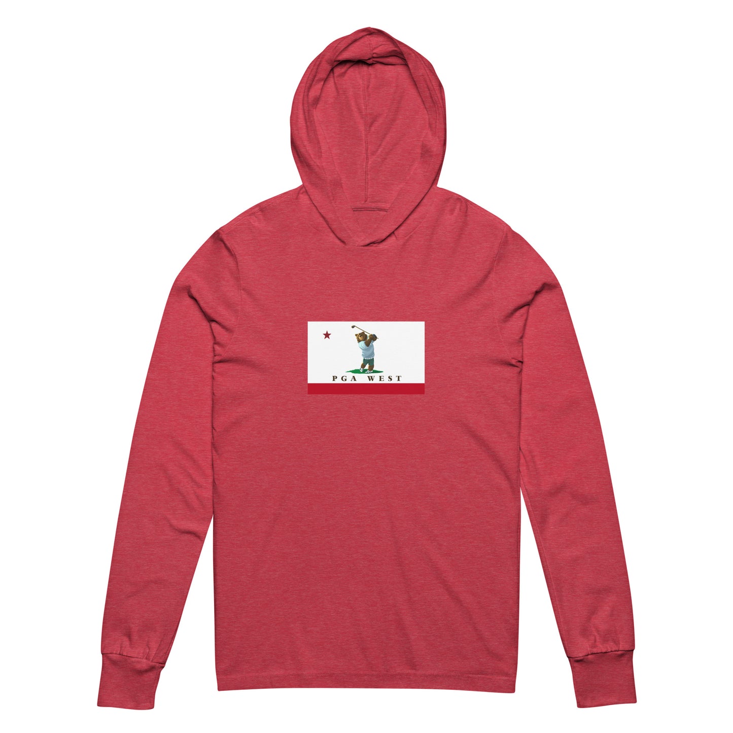 PGA West Hooded long-sleeve tee