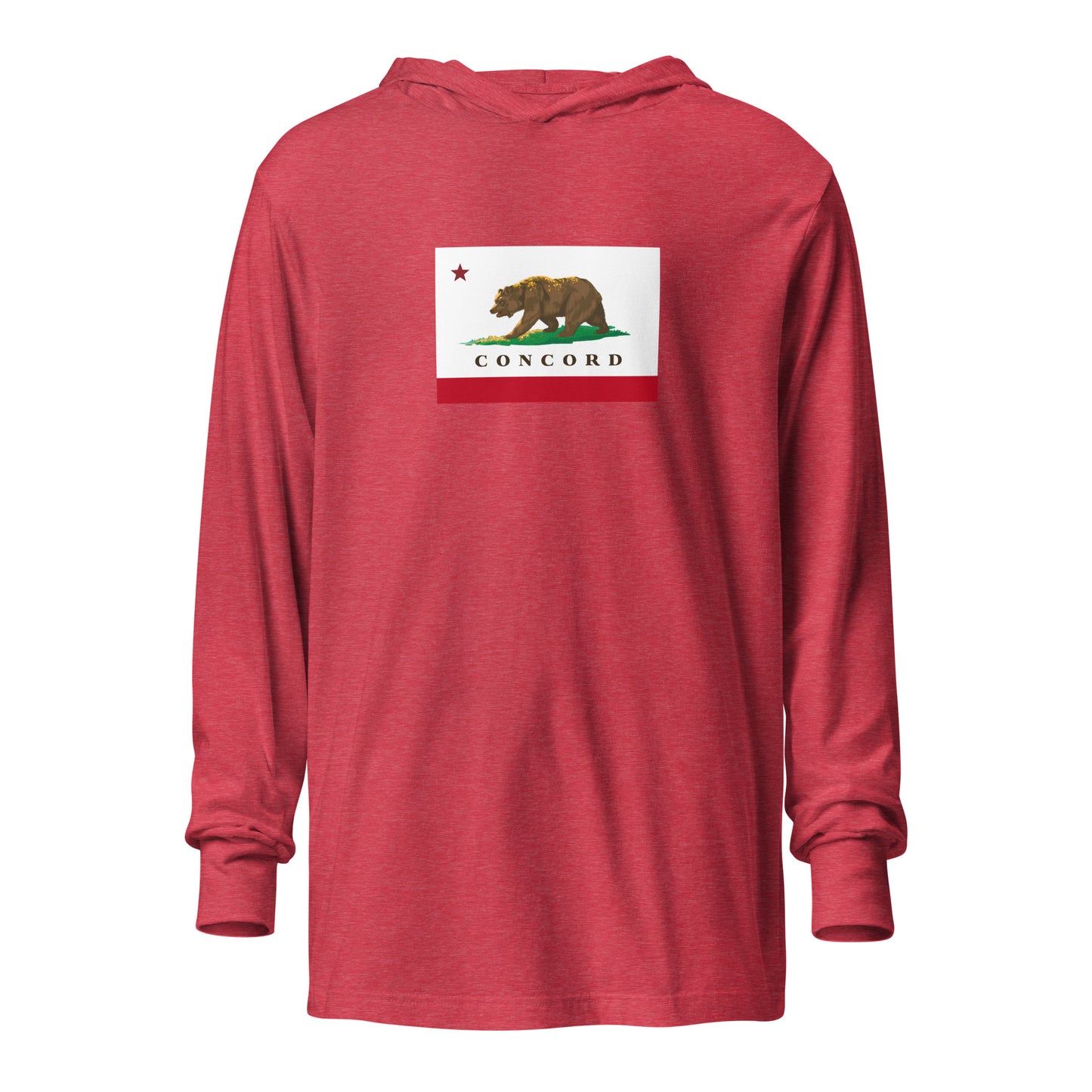 Concord Hooded long-sleeve tee