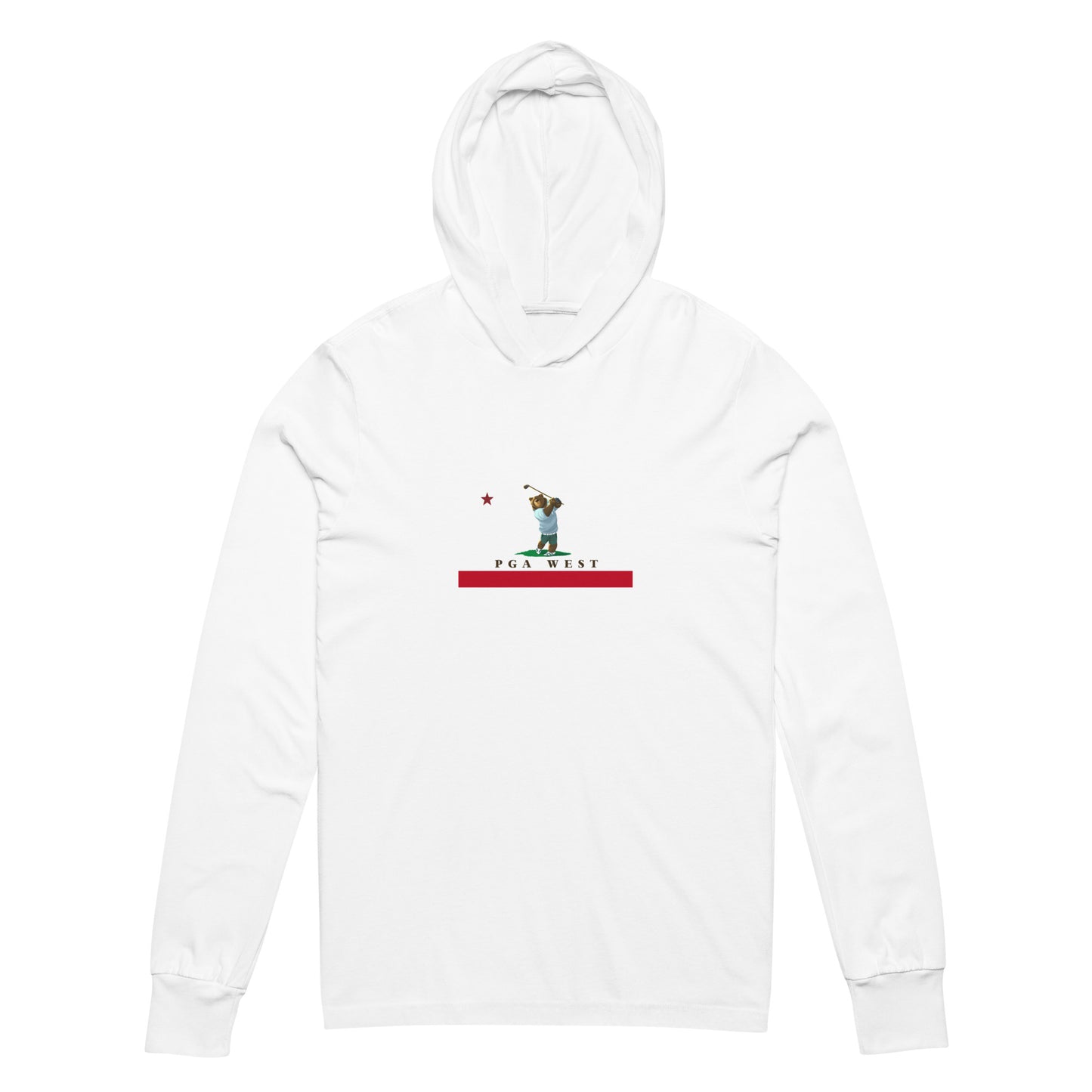 PGA West Hooded long-sleeve tee