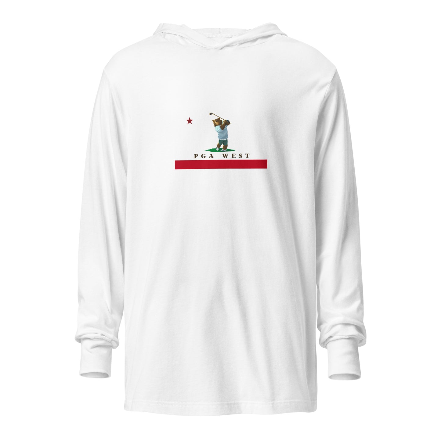 PGA West Hooded long-sleeve tee