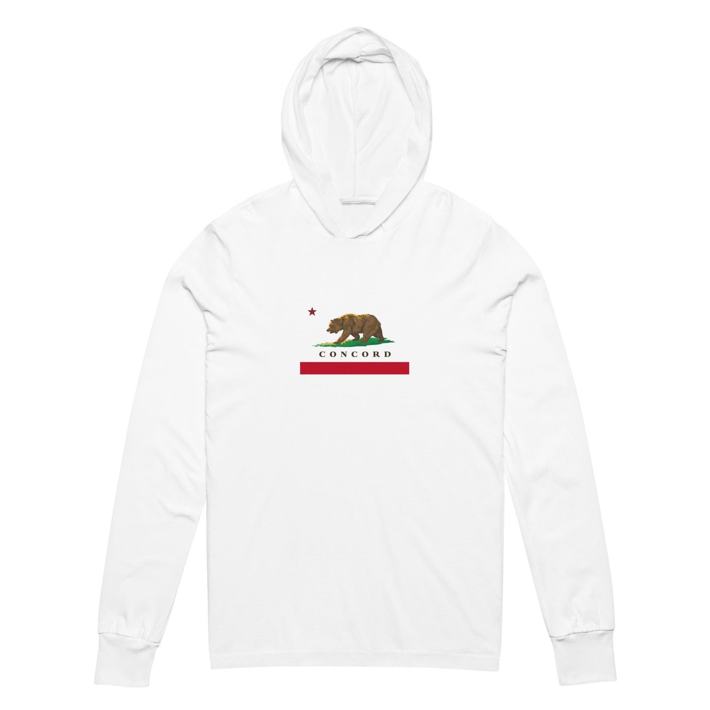 Concord Hooded long-sleeve tee