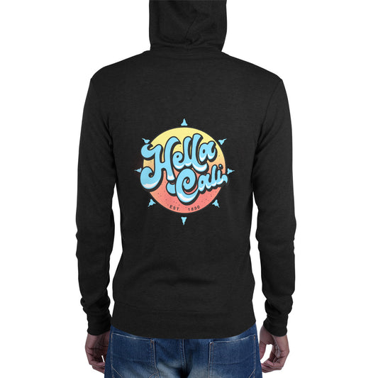 Hella Cali Unisex Zip Hoodie