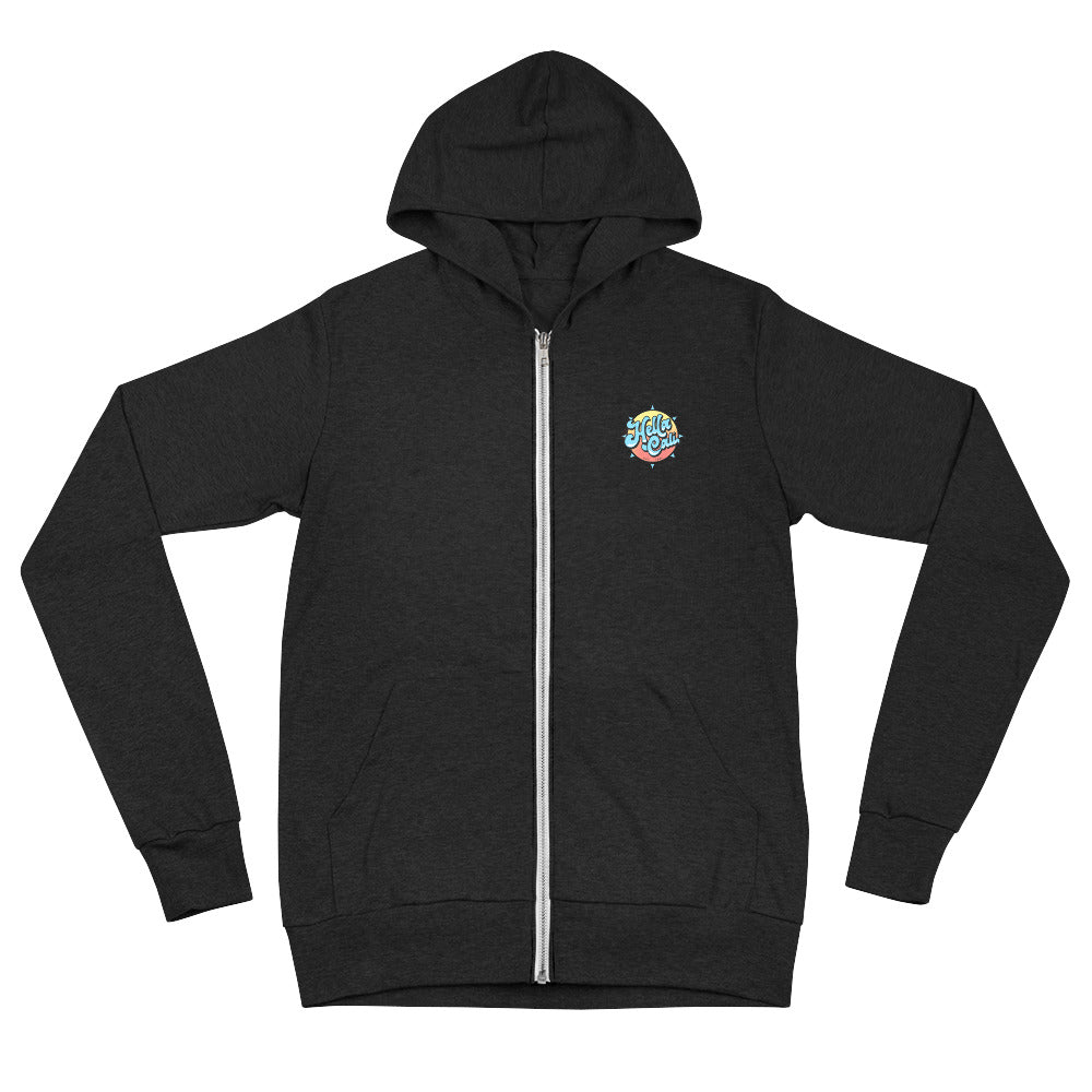 Hella Cali Unisex Zip Hoodie