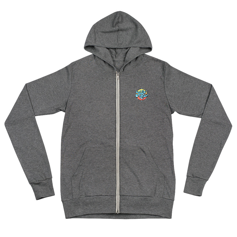 Hella Cali Unisex Zip Hoodie