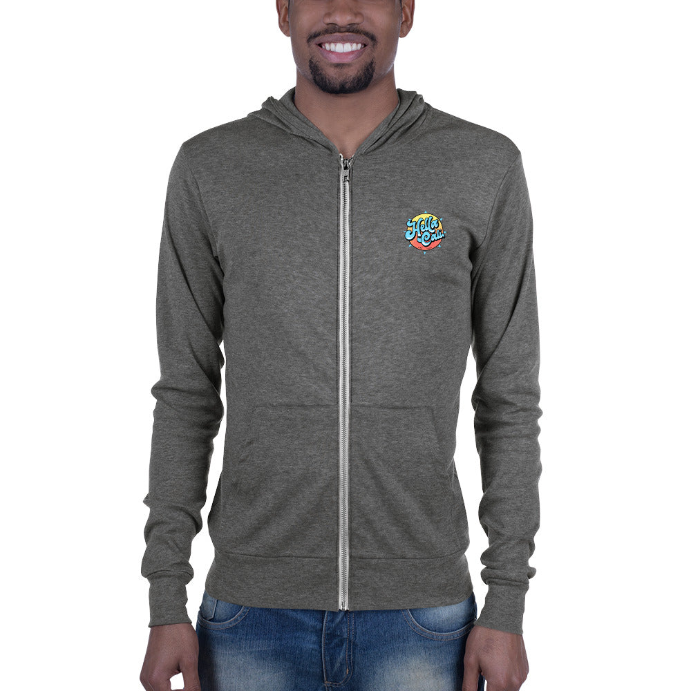 Hella Cali Unisex Zip Hoodie