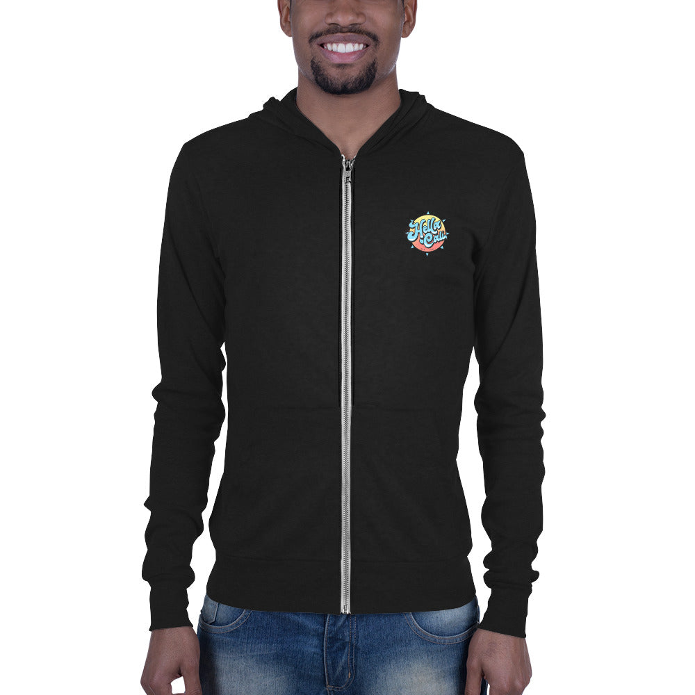 Hella Cali Unisex Zip Hoodie