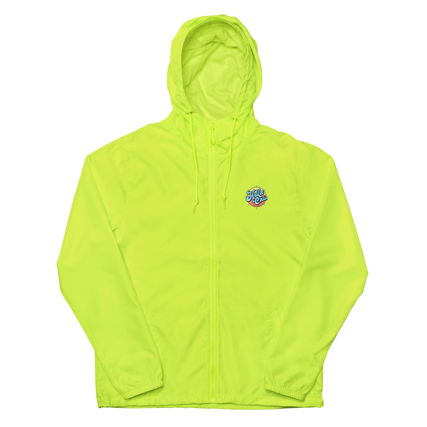 Hella Cali Unisex lightweight zip up windbreaker