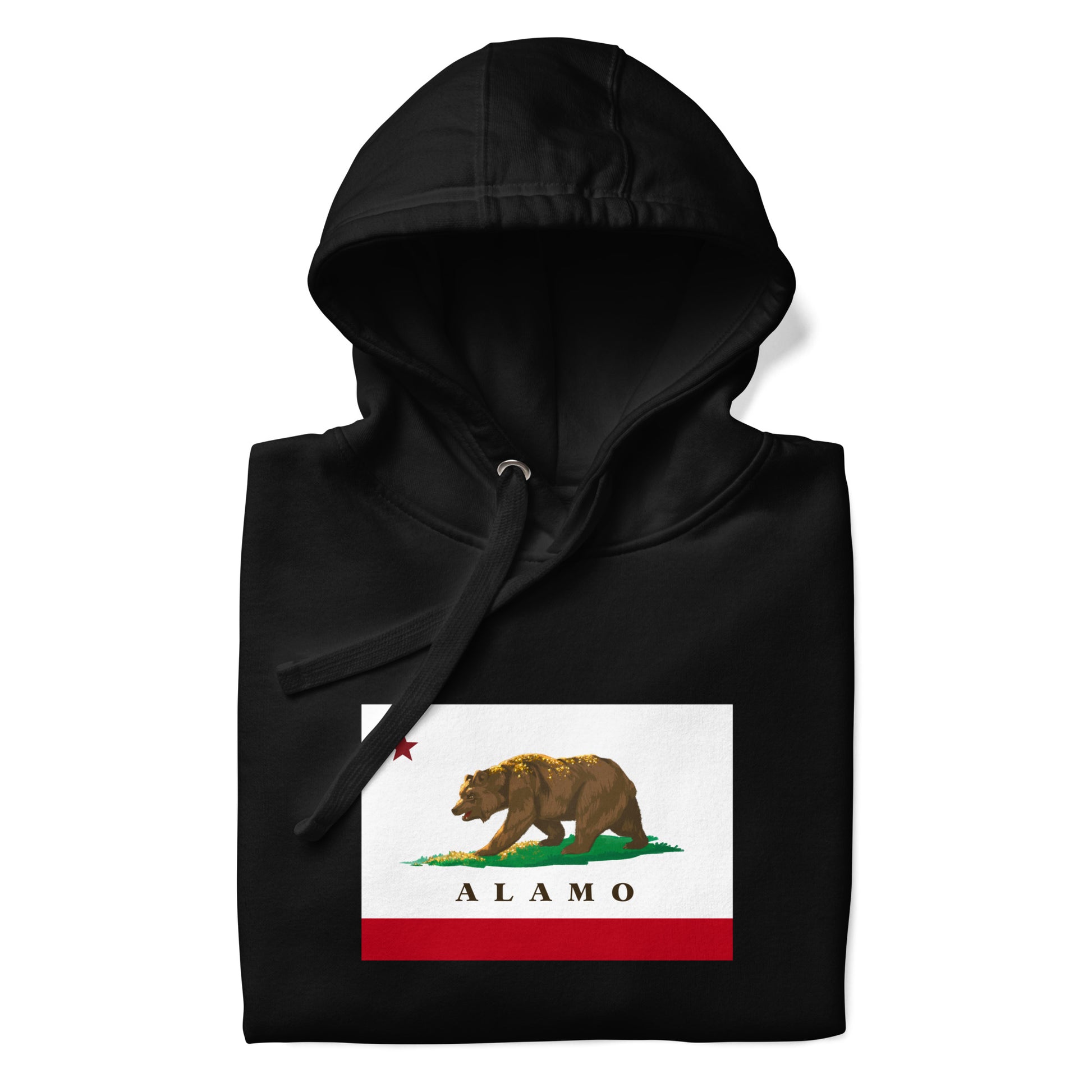 Black Alamo CA Hoodie