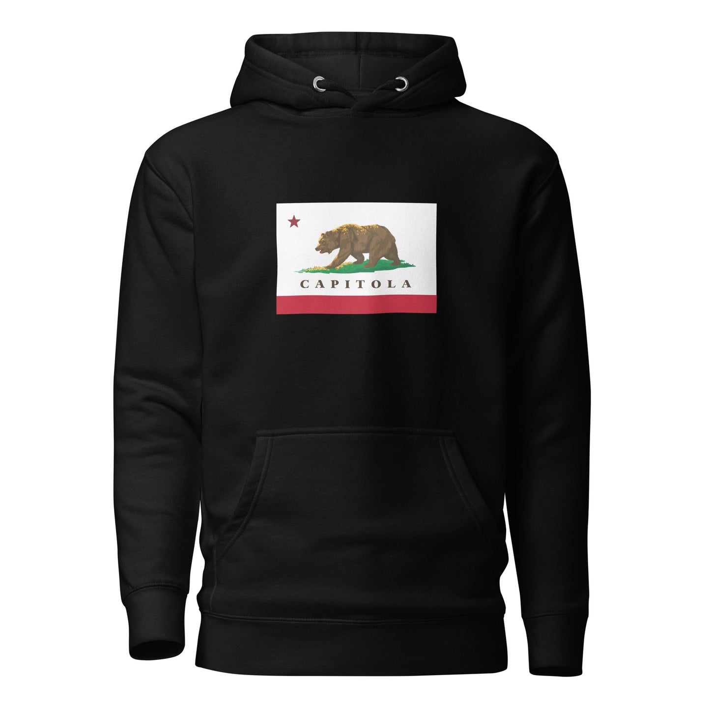 Black Capitola CA Hoodie