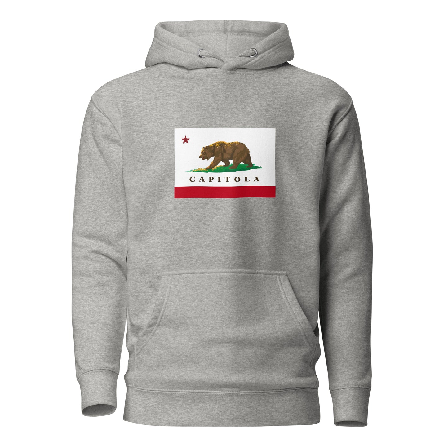 Light Gray Capitola CA Hoodie