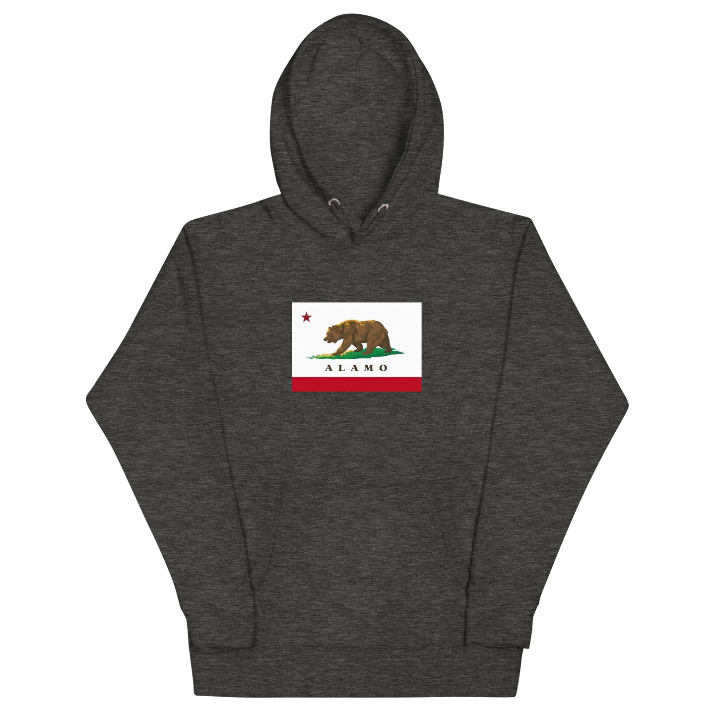 Grey Alamo CA Hoodie 