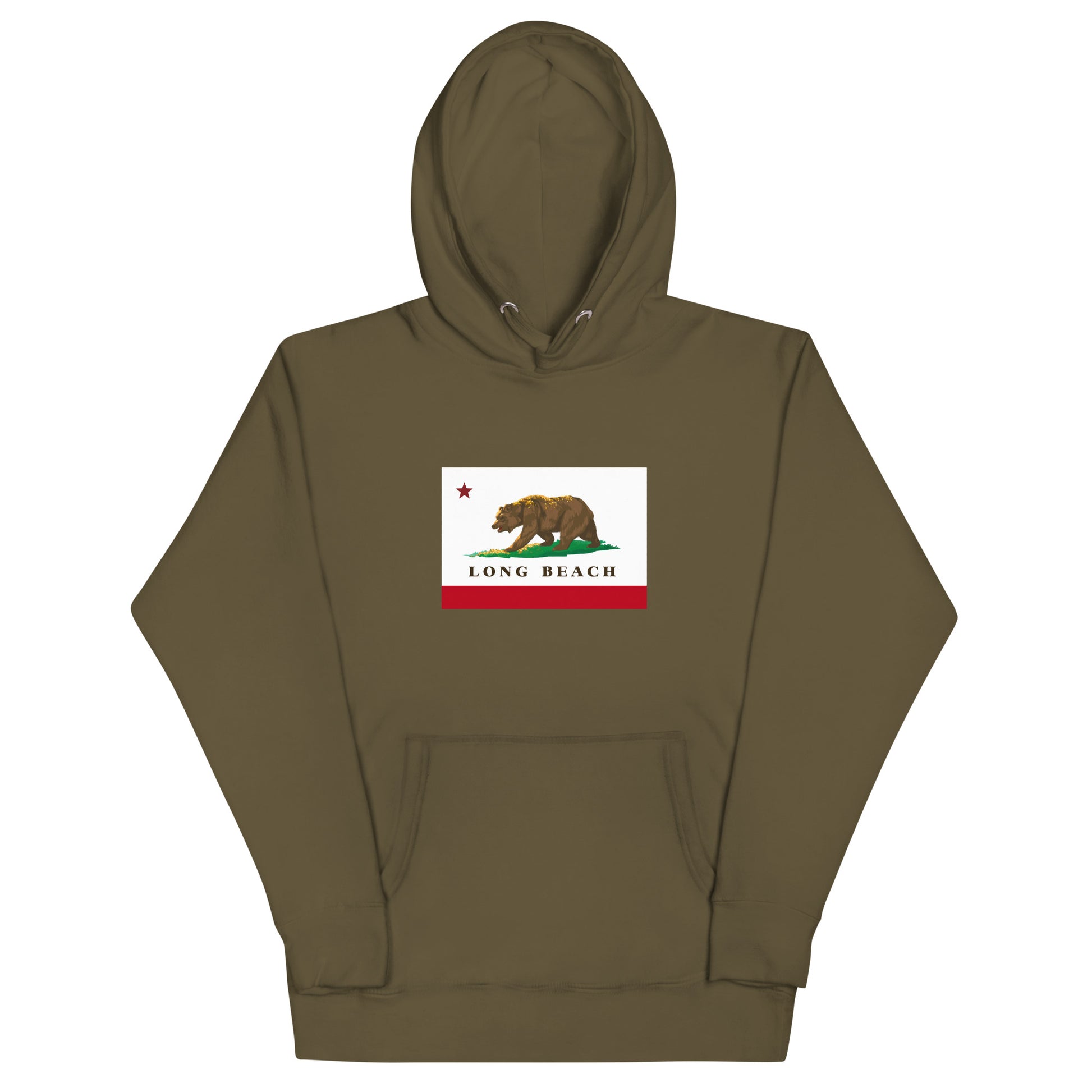 Long Beach CA Flag Hoodie - CAFlags