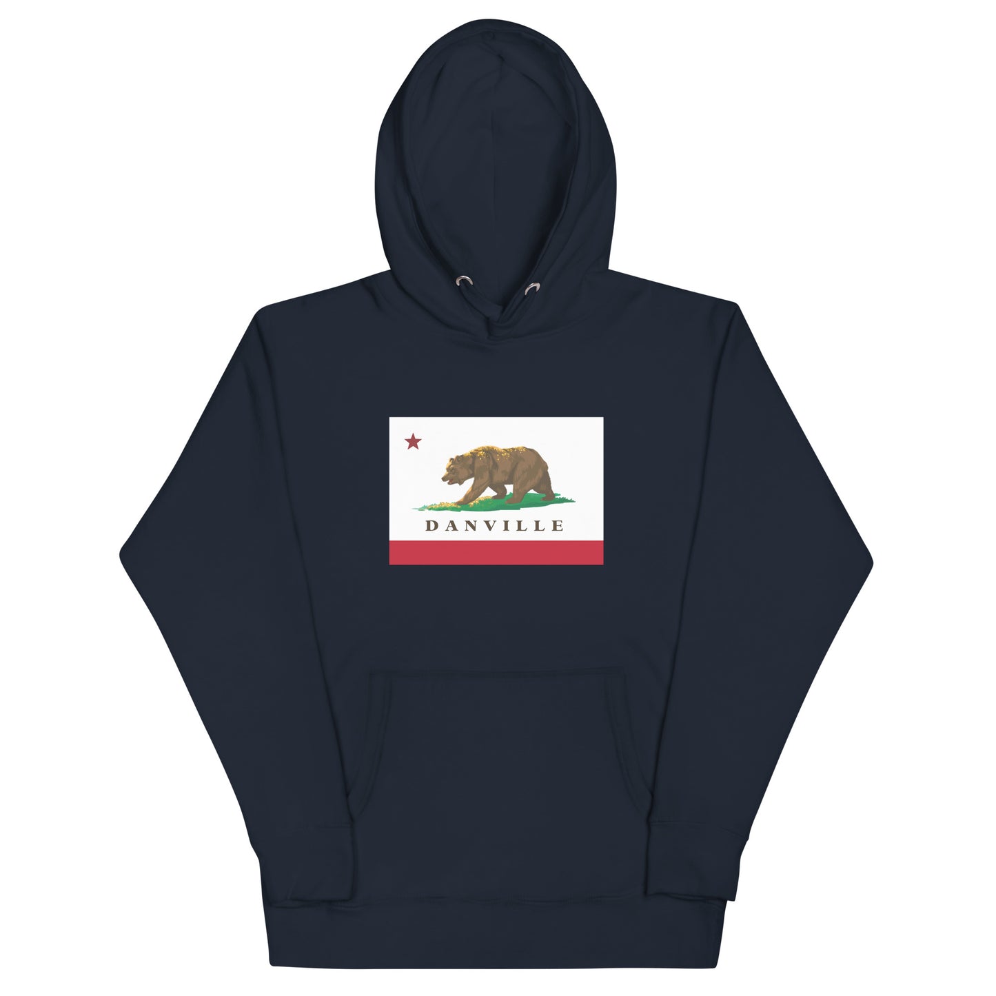 Danville CA Flag Hoodie - CAFlags