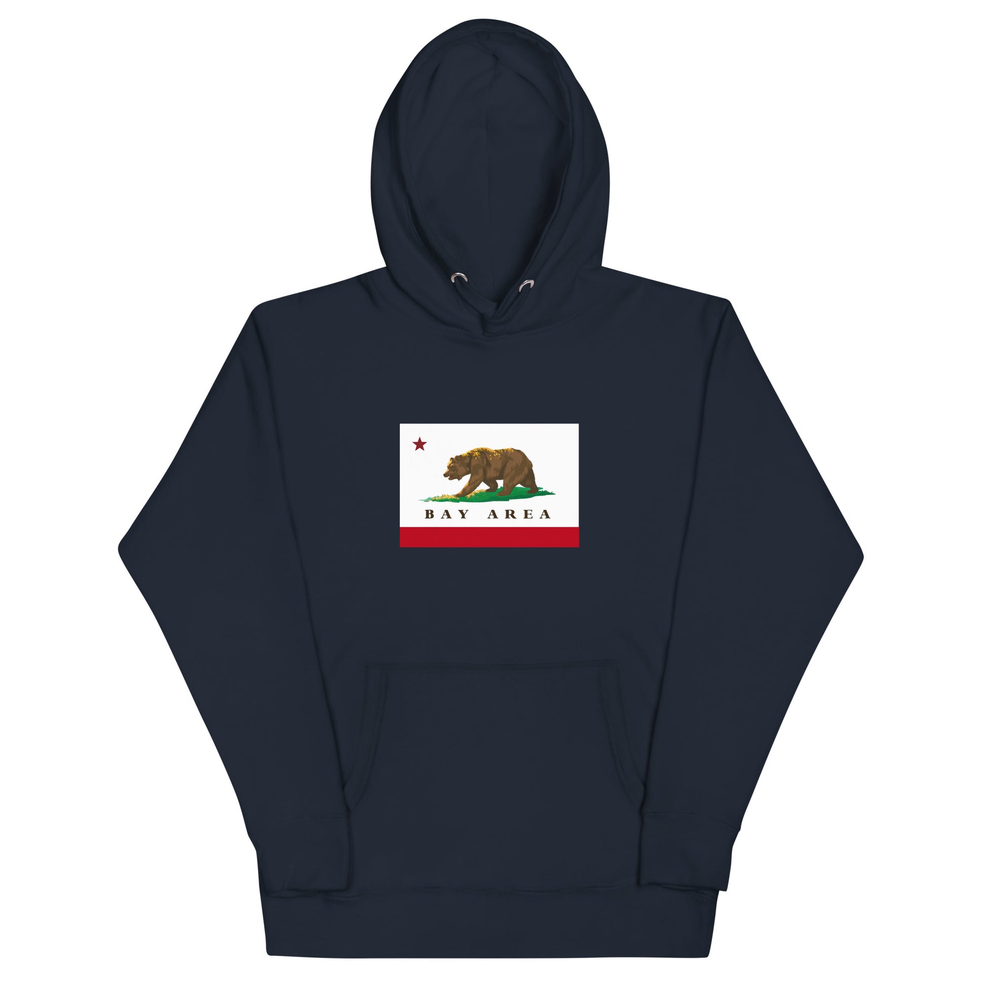 Navy Blue Bay Area Hoodie - CAFlags