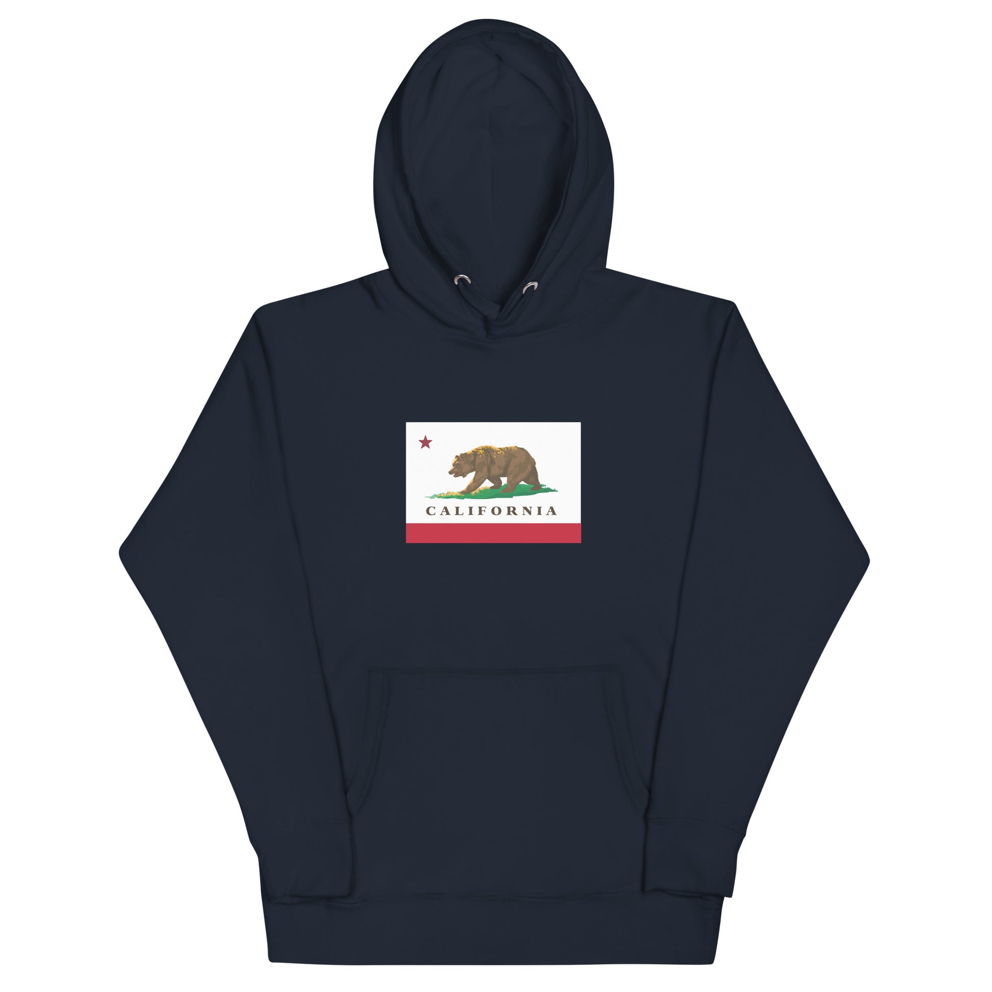 Blue California Flag Hoodie