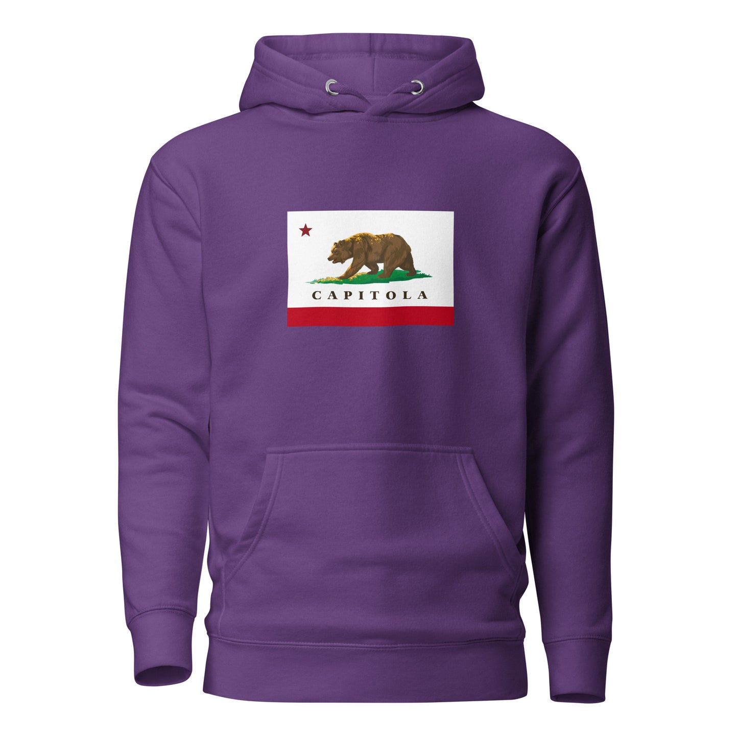 Purple Capitola CA Hoodie