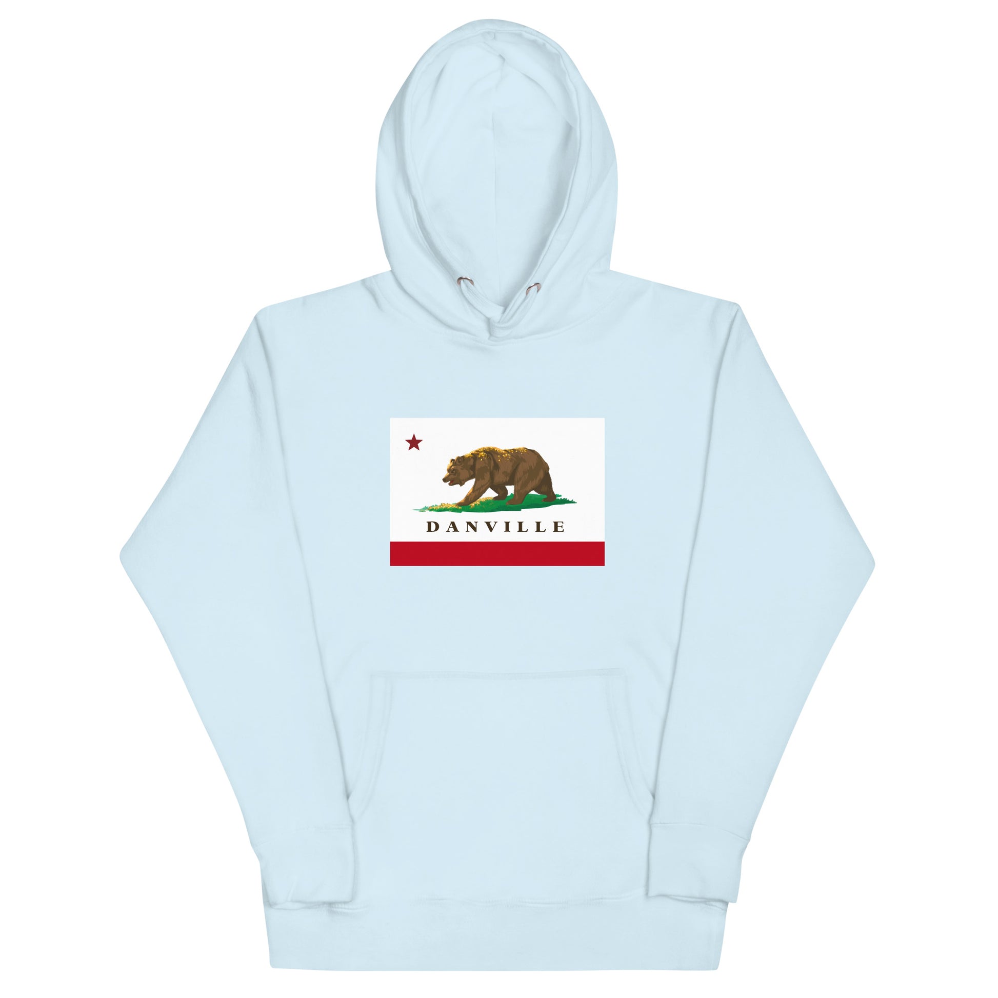 Danville CA Flag Hoodie - CAFlags