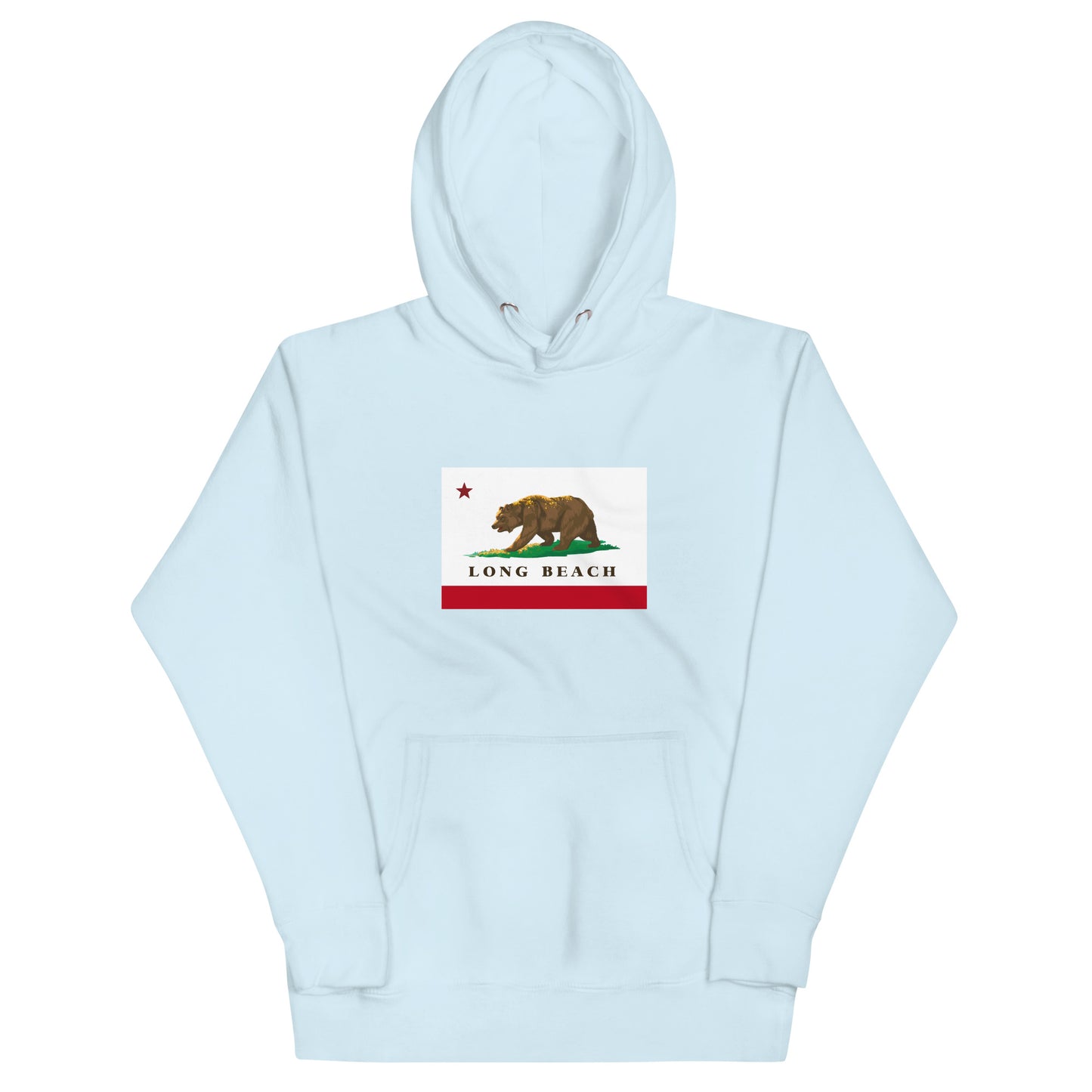 Long Beach CA Flag Hoodie - CAFlags