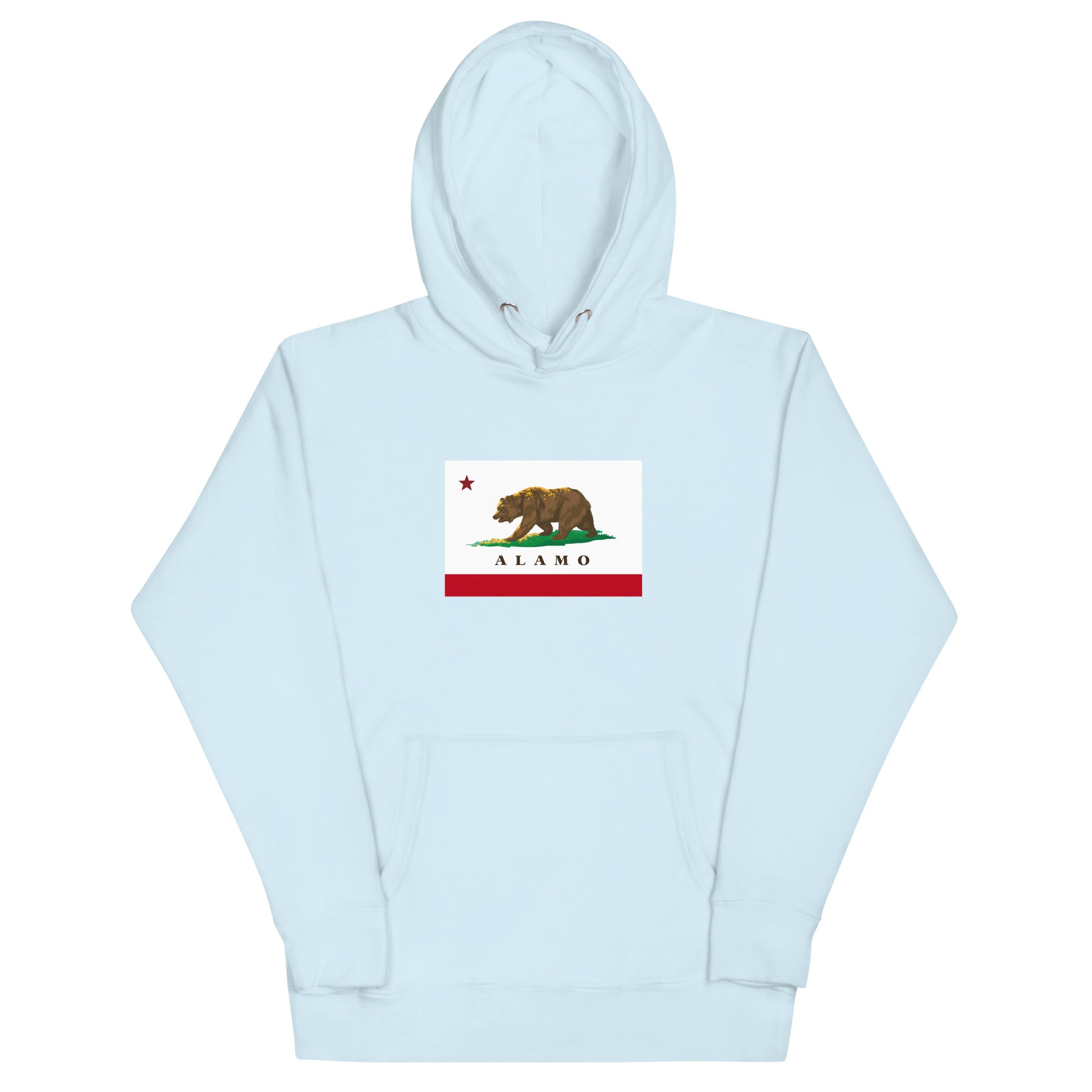 Light Blue Alamo CA Hoodie 